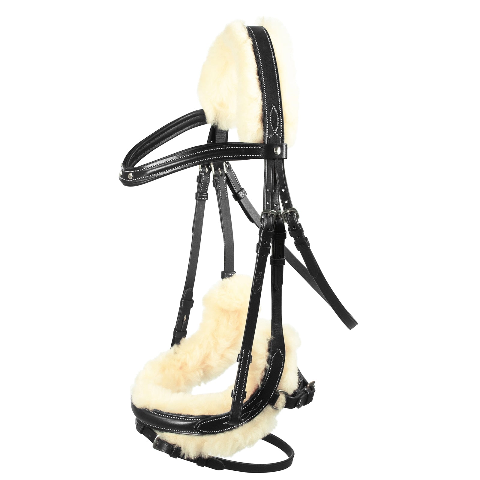 Horze Anatomiczny ogłowie wędzidłowe Rome Ogłowia i wodze