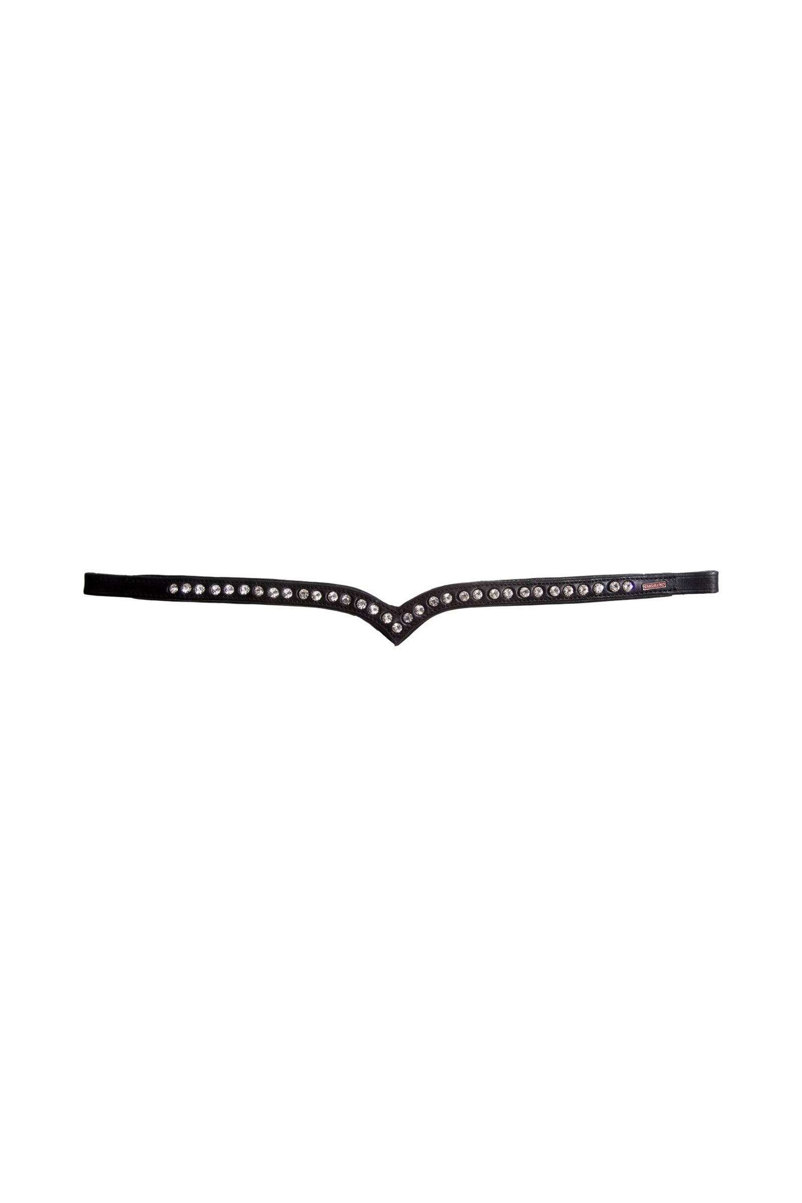 Karlslund Browband 1 row crystals Bridles & Reins