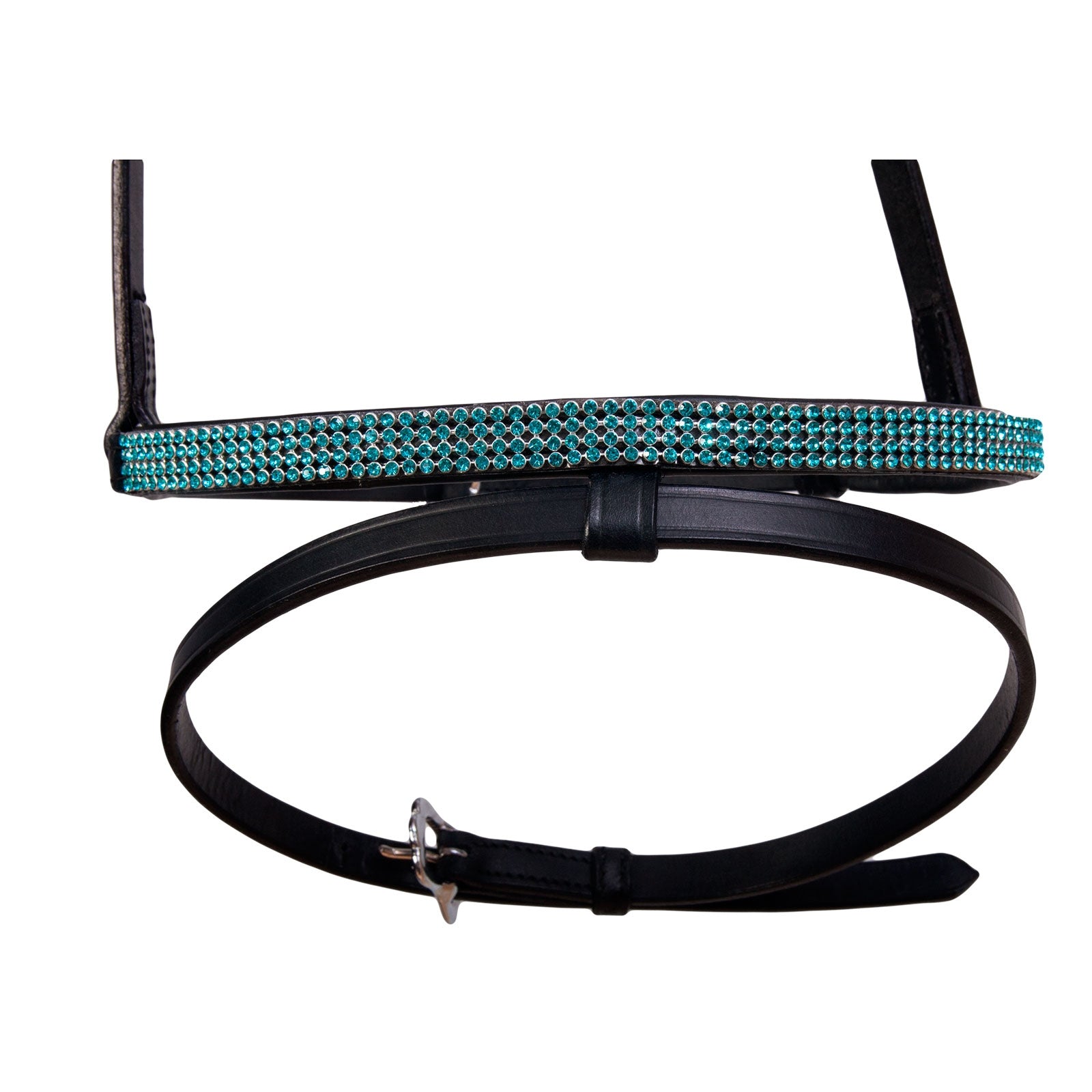 Karlslund Combined noseband, 4 rows crystals Bridles & Reins
