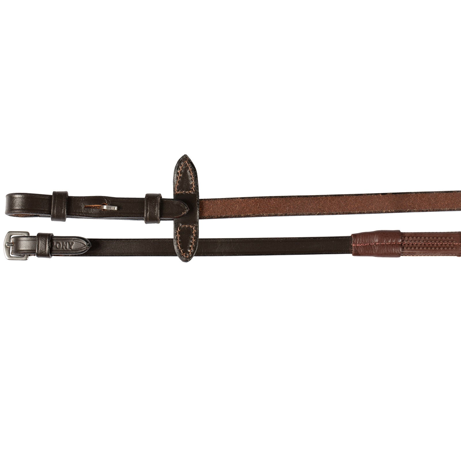 Horze Soft Grip Rubber Reins w/stoppers Bridles & Reins