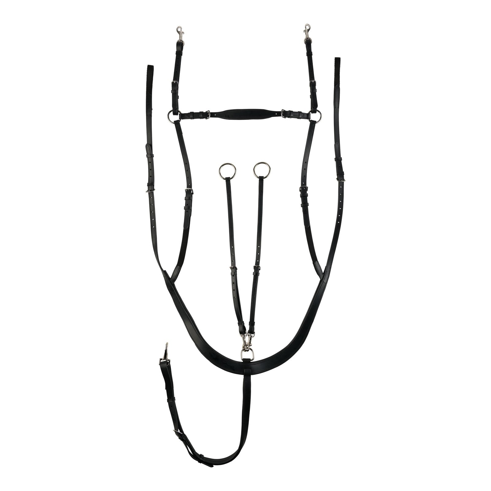 Horze Belgravia Breastplate with Combined Martingale Bridles & Reins