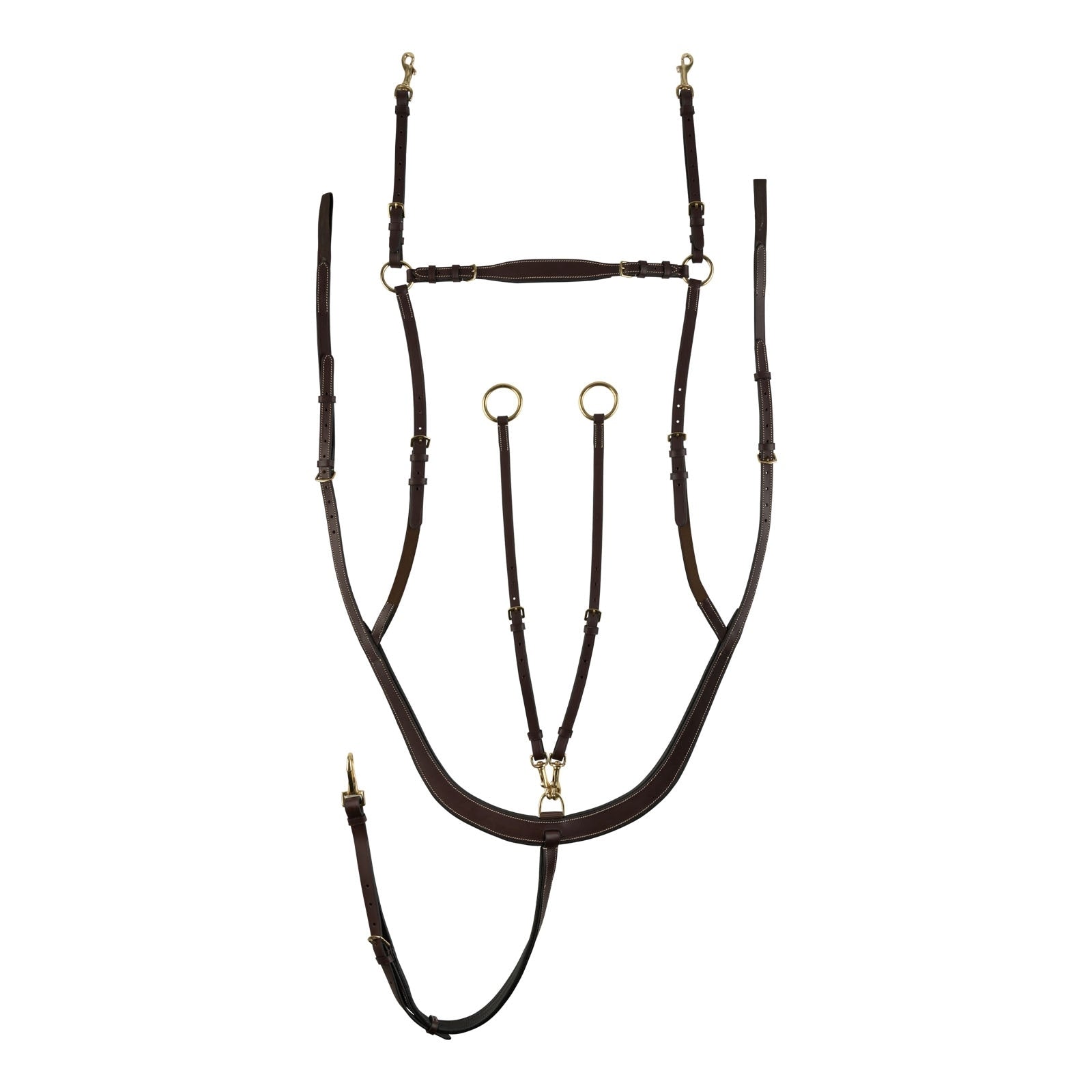 Horze Belgravia Breastplate with Combined Martingale Bridles & Reins