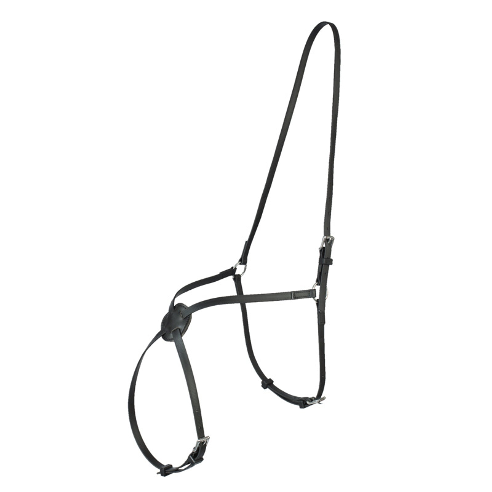 Finntack Pro Synthetic Mexican Head Halter with Figure 8 Noseband Racing Tack