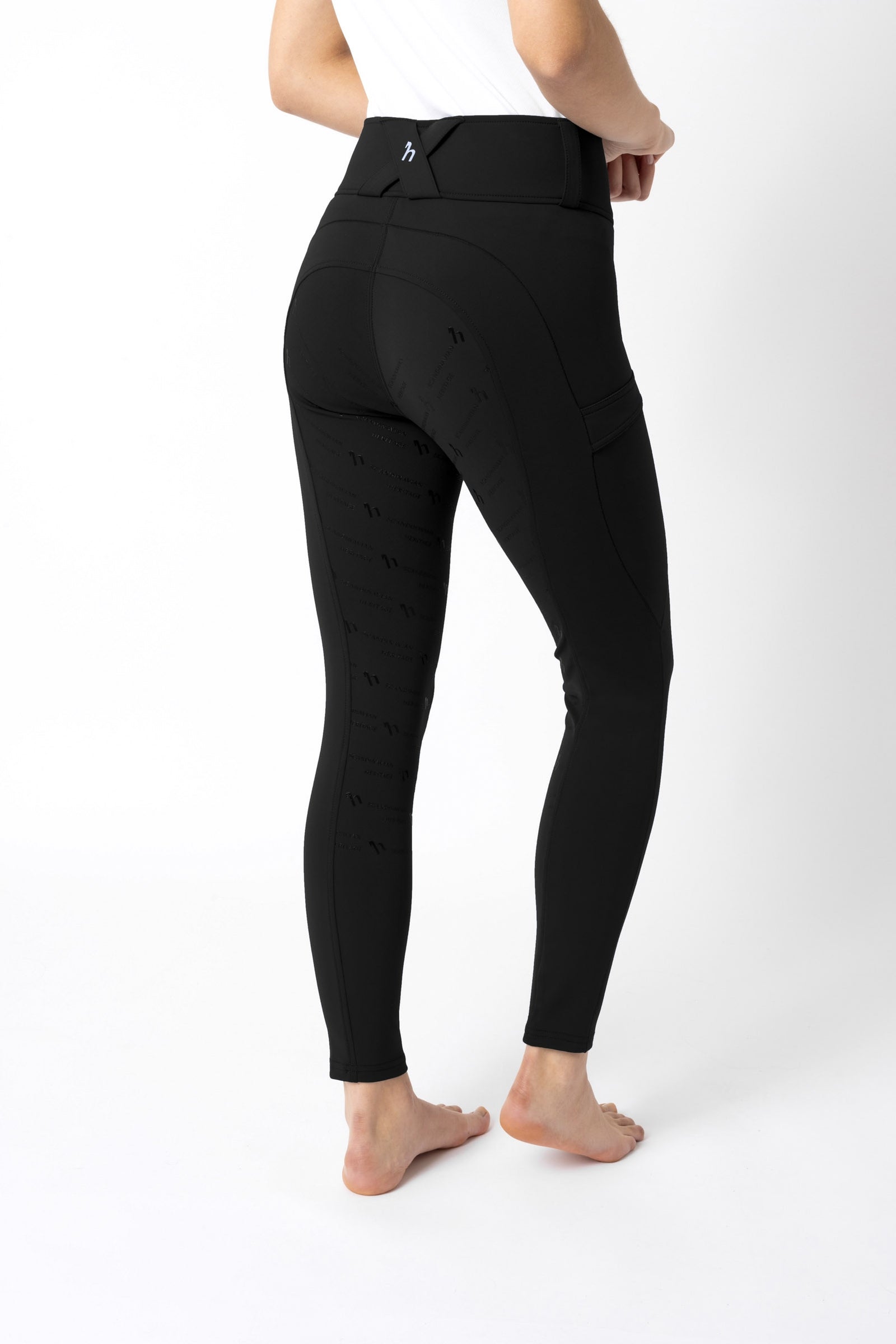 Horze Praktyczne bryczesy damskie z pełnym lejem Camille Womens Breeches