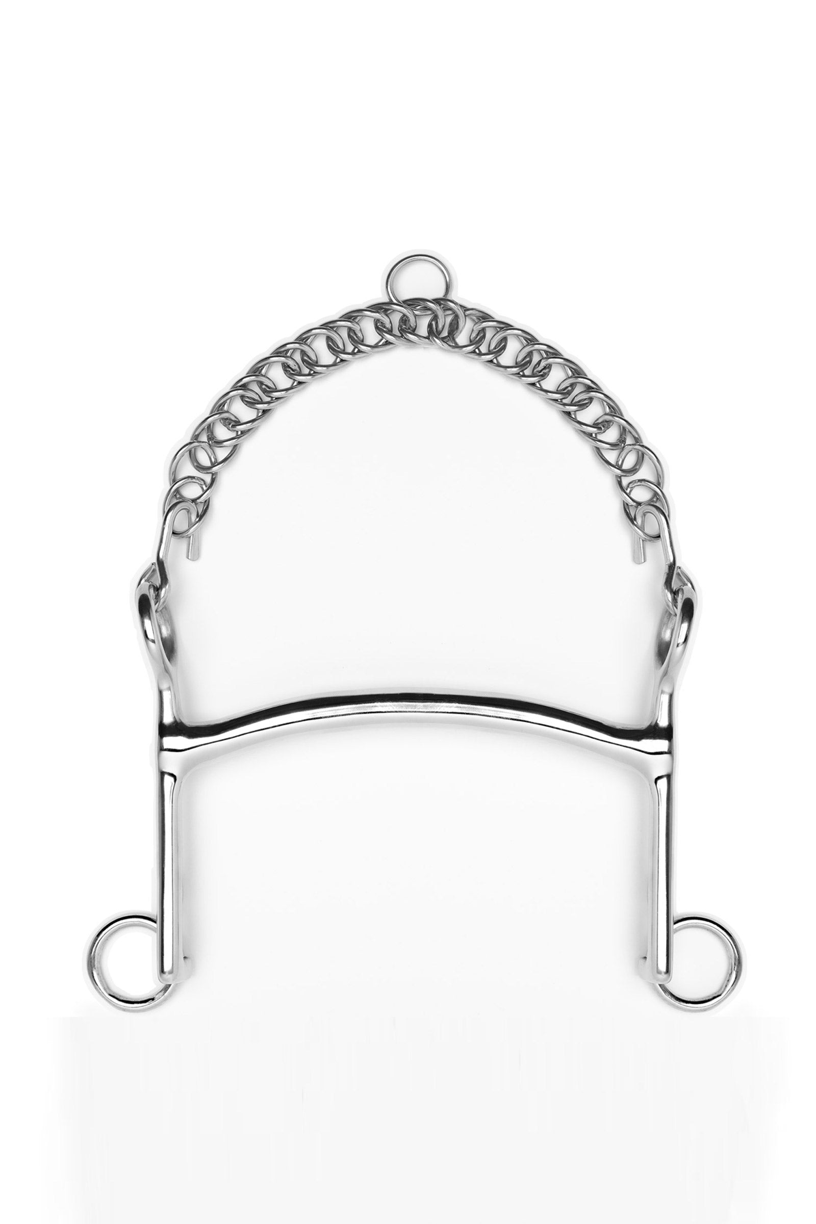 Horze Wędzidło z czankami, proste Mullen, 14mm Wędzidła