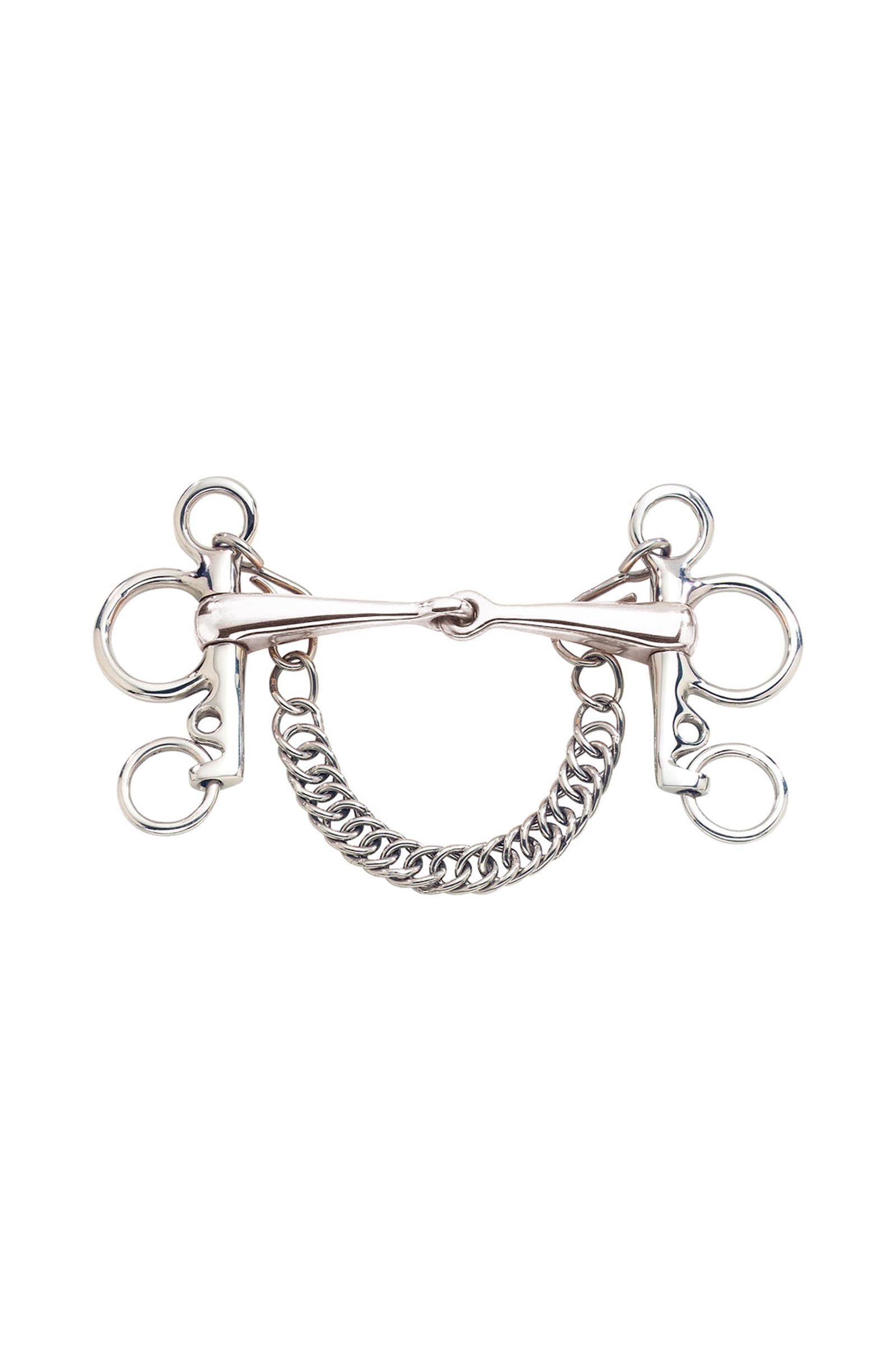 Sprenger pelham, pojedynczo łamane, 16 mm, stal nierdzewna Wędzidła