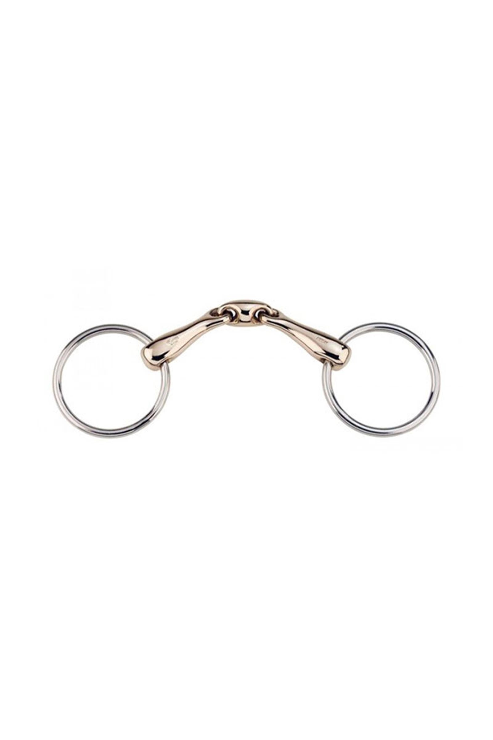 Sprenger KK Ultra wędzidło z luźnymi pierścieniami, podwójnie łamane, 14 mm, Sensogan Wędzidła