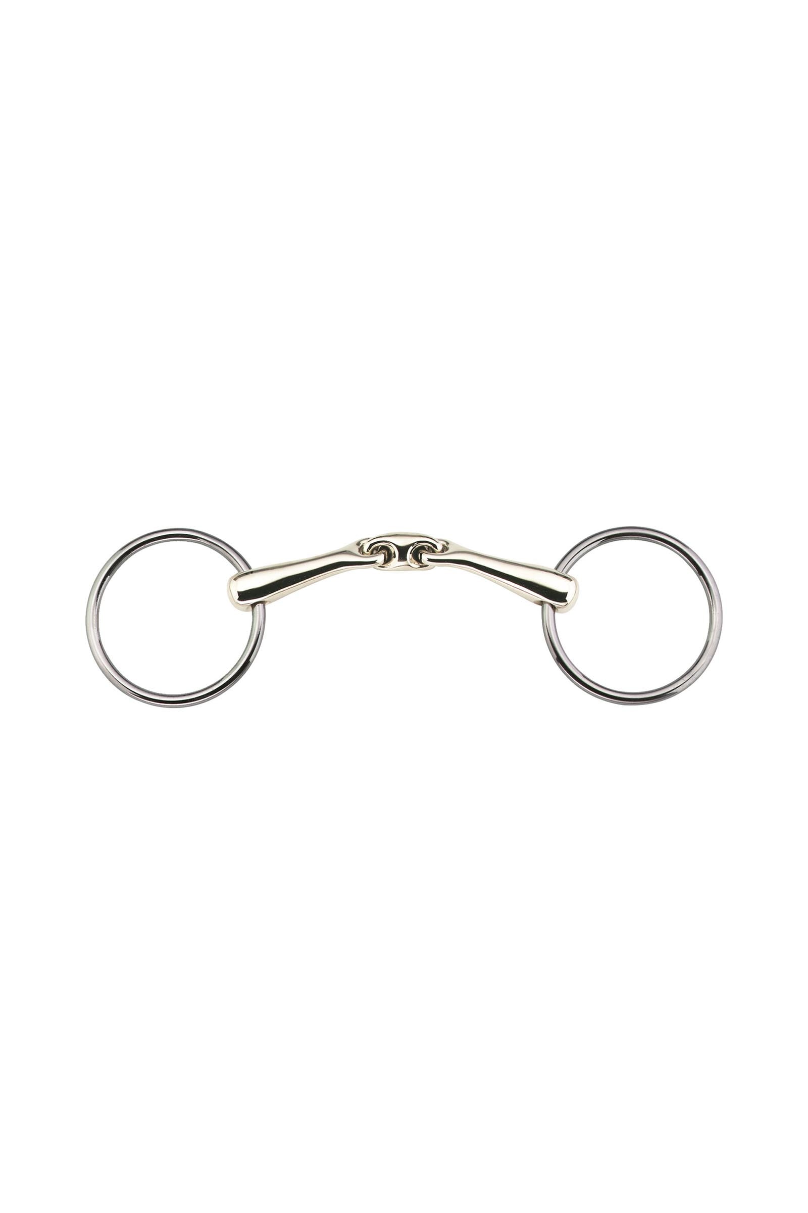 Sprenger KK Ultra wędzidło z luźnymi pierścieniami, podwójnie łamane, 18 mm, Sensogan Wędzidła