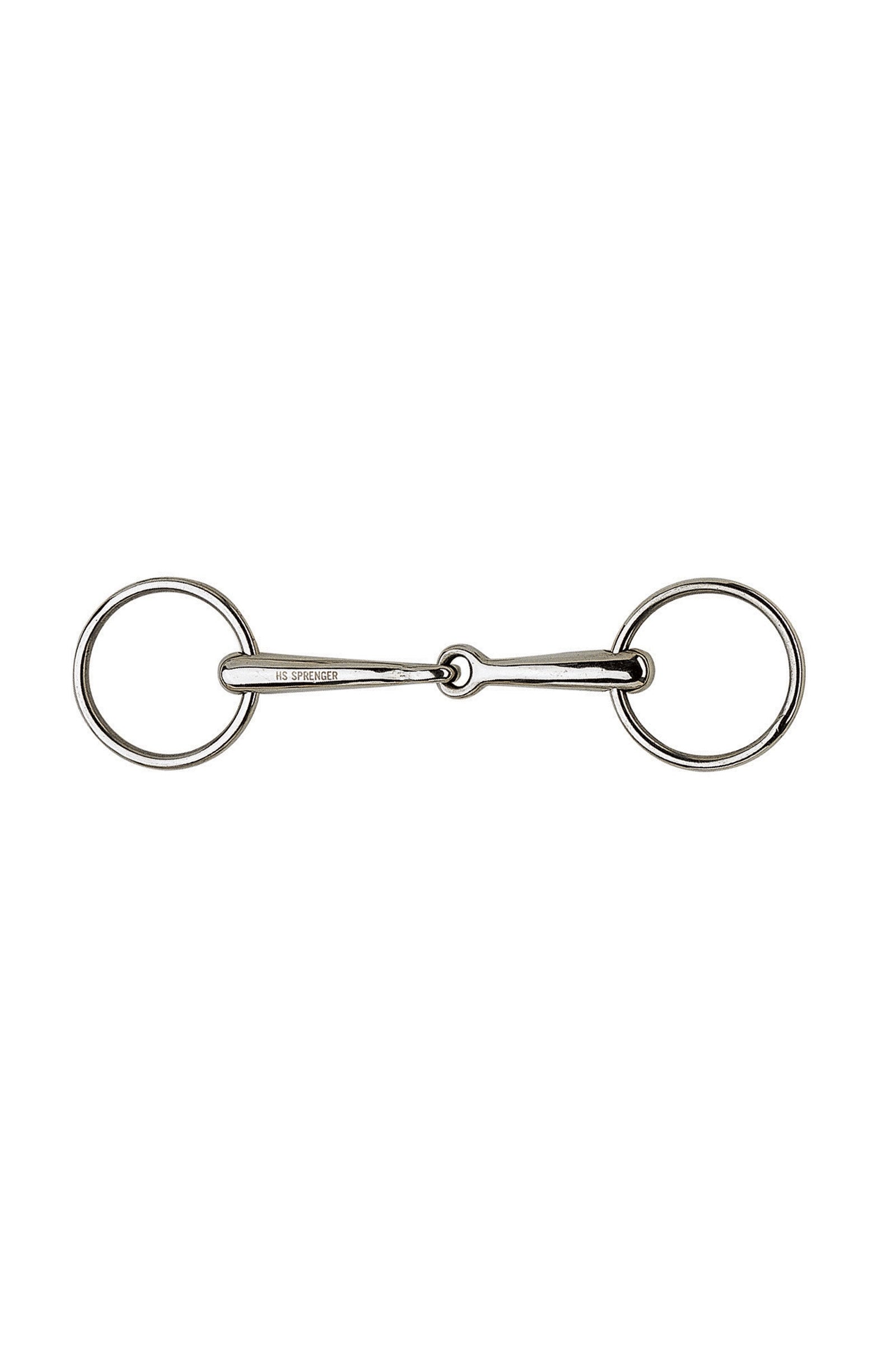 Sprenger Wędzidło, pojedynczo łamane, 14 mm, stal nierdzewna Wędzidła