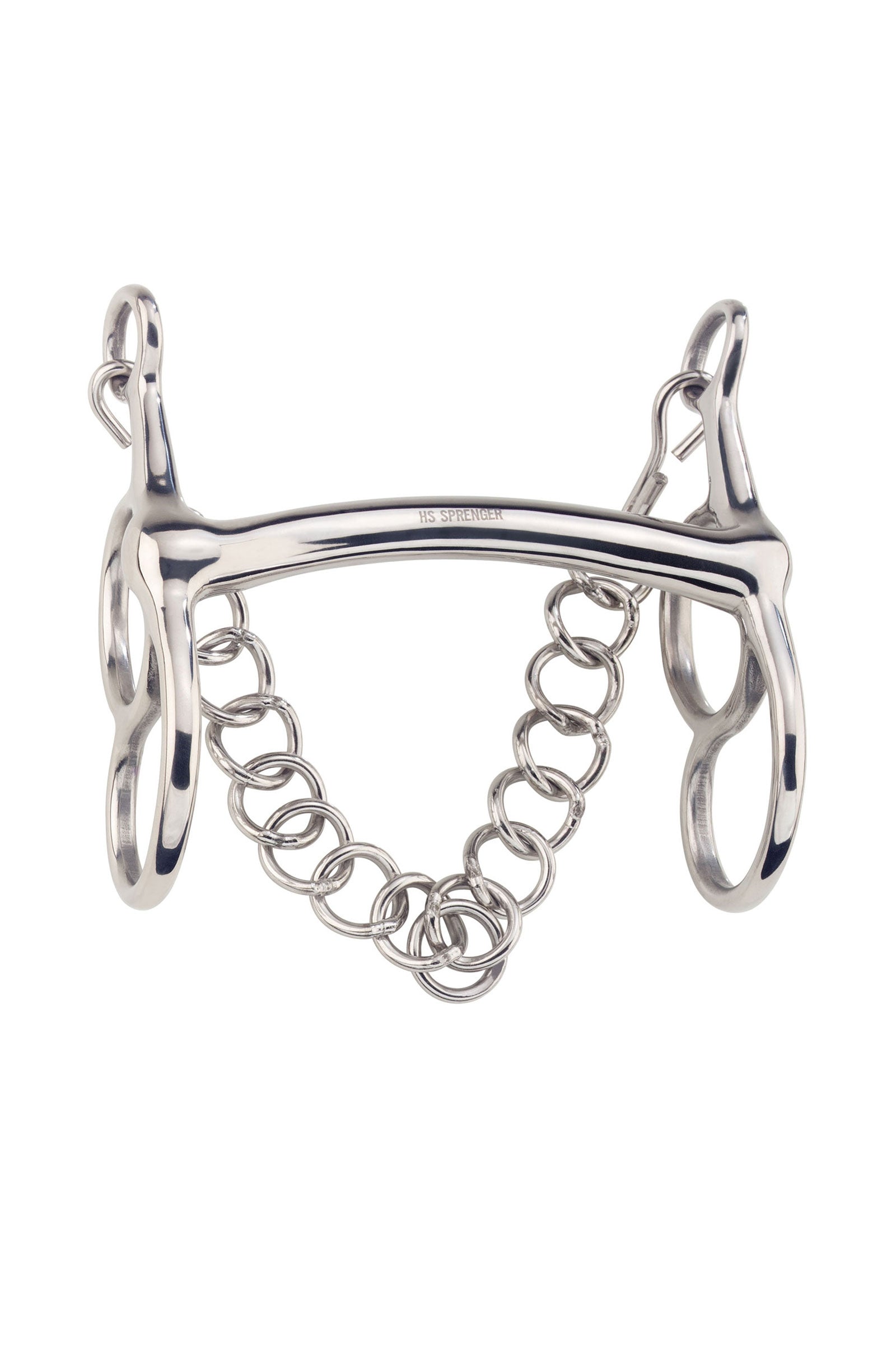 Sprenger Wędzidło 2 Ring Butterfly Liverpool Sprzęt wyścigowy