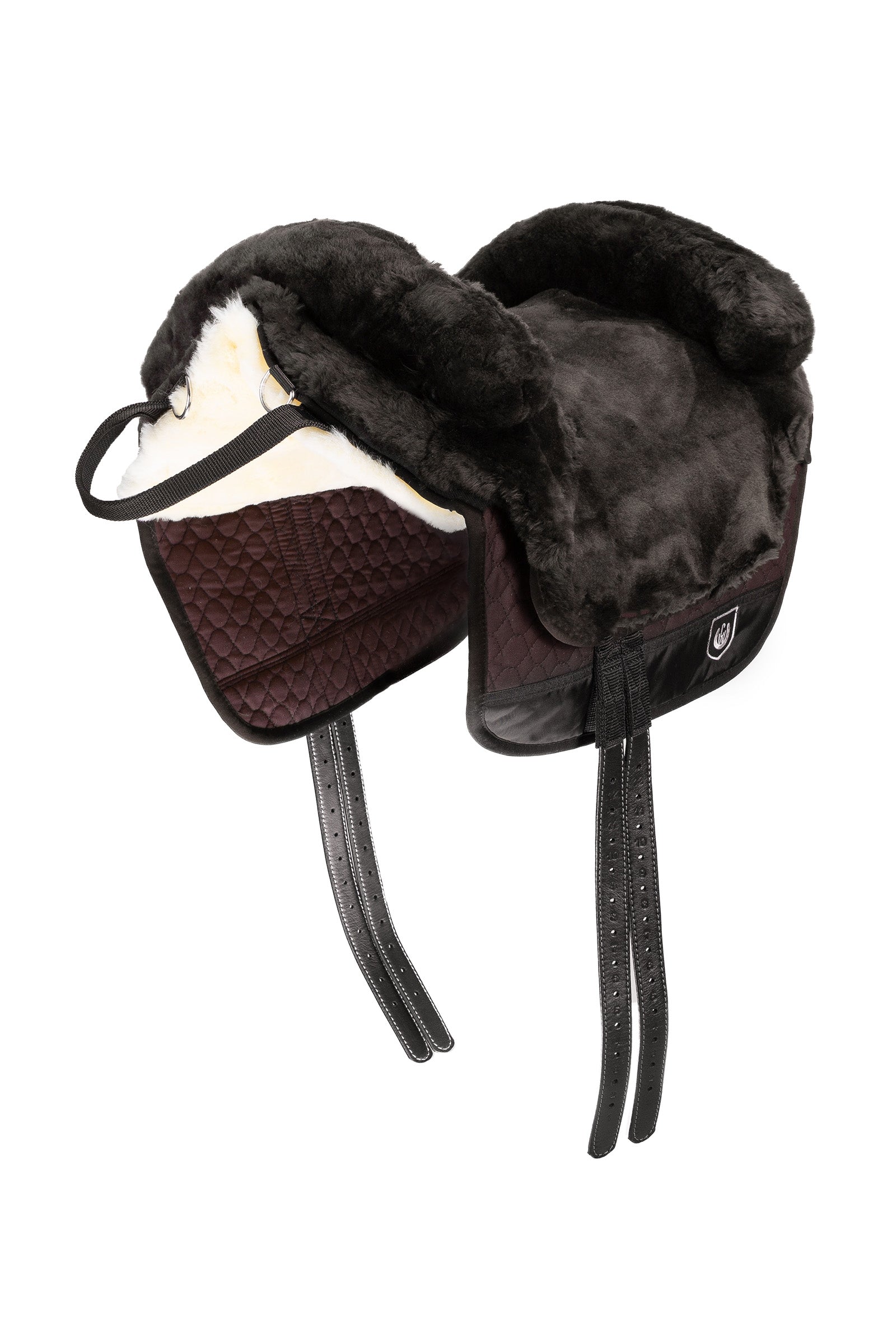 Christ Lambskin Saddle Bareback Iberica Plus Saddles, Girths & Stirrups