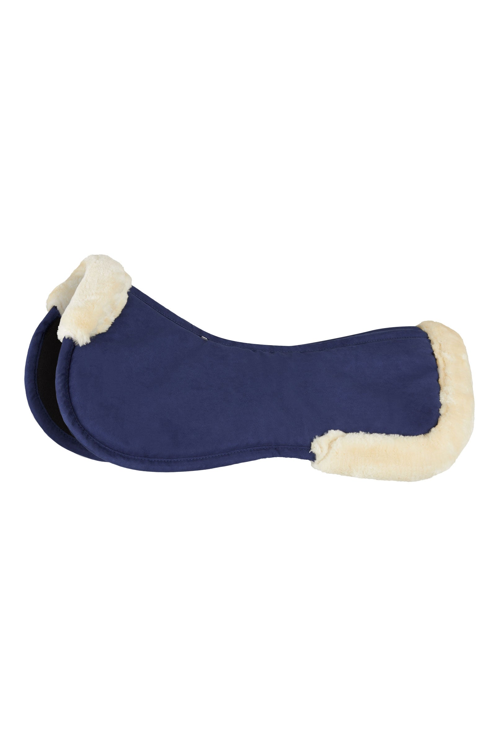 Horze Memory Foam Pad with Faux Fur Saddle Pads