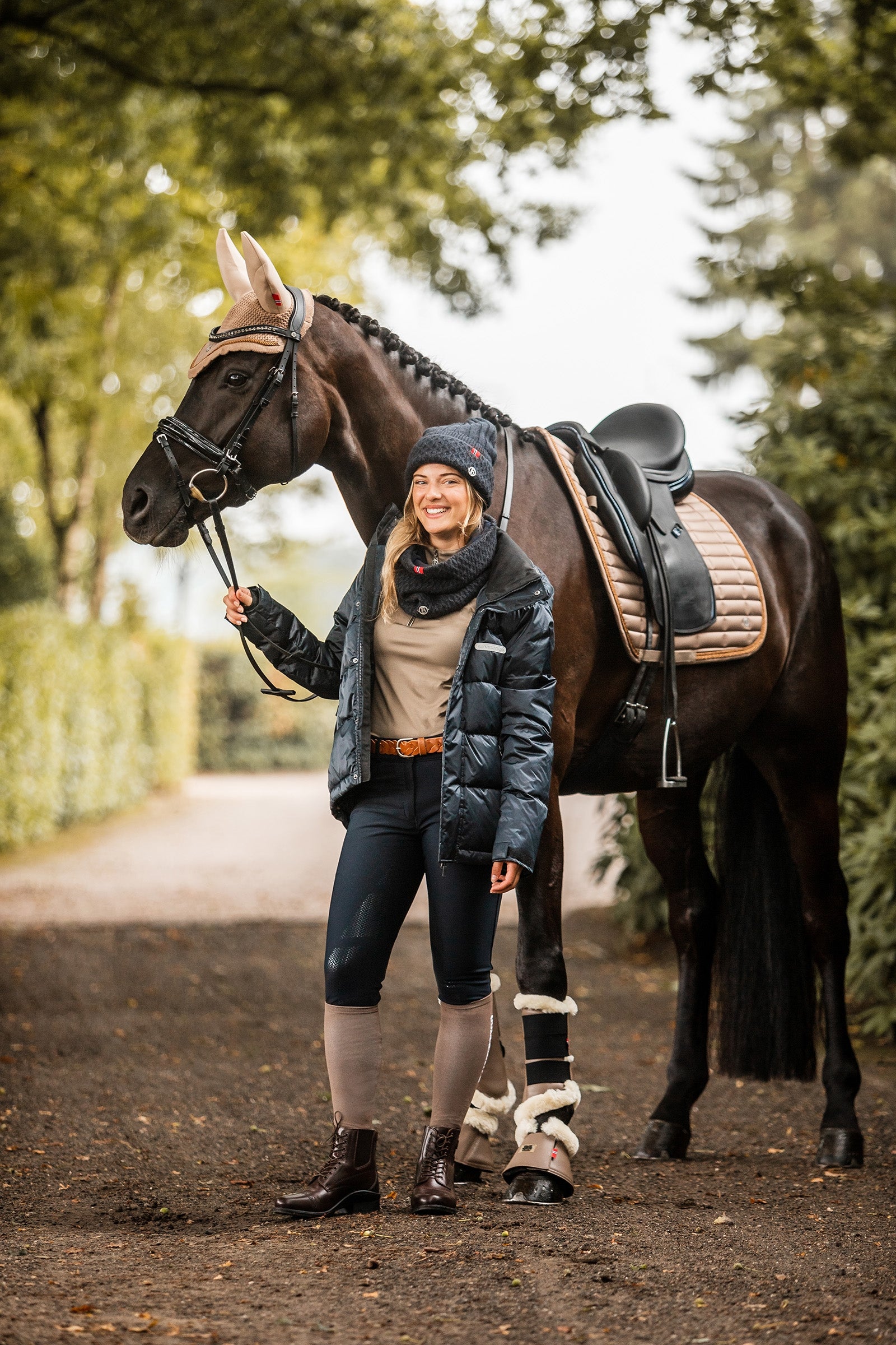 B Vertigo Quinn Dressage Saddle Pad Saddle Pads