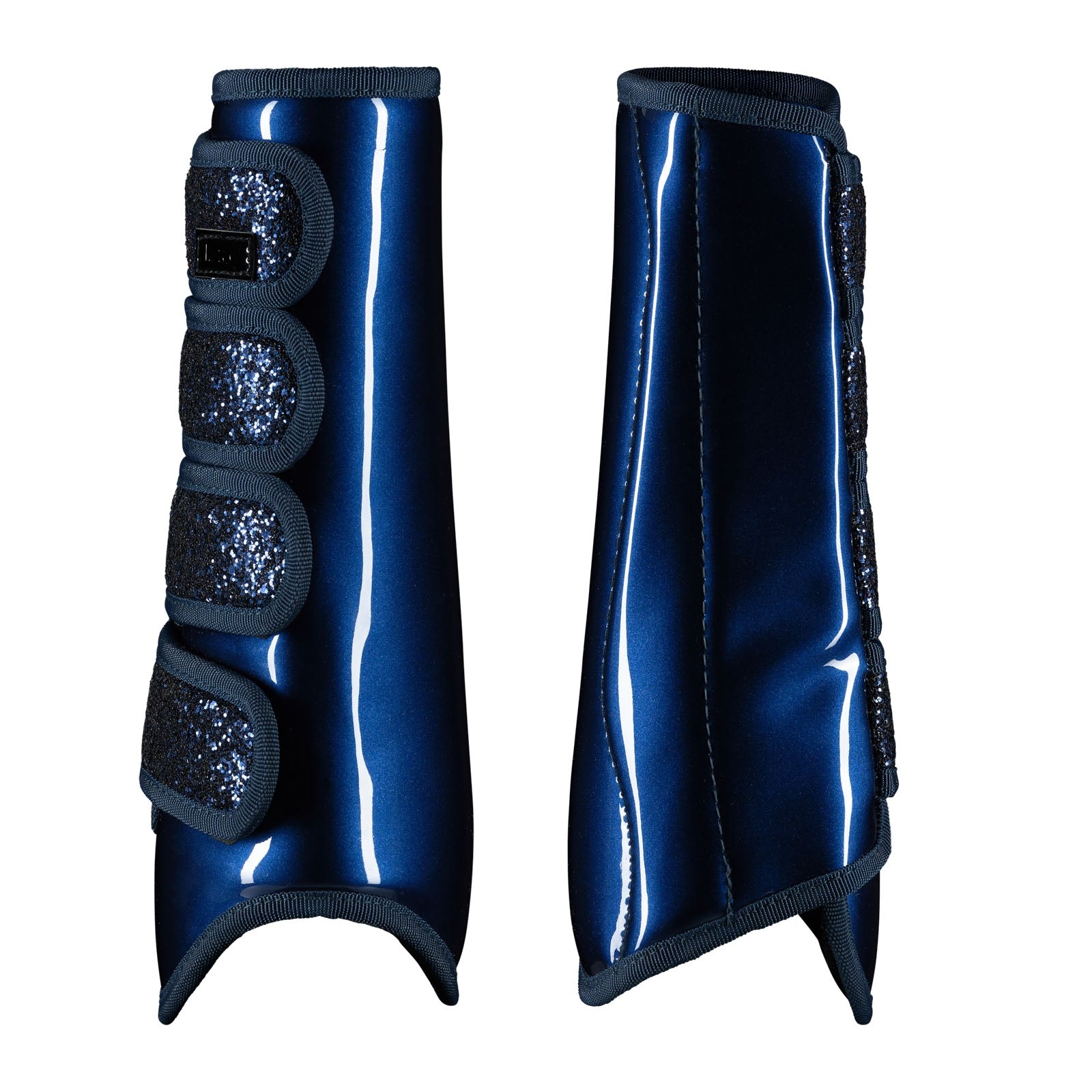 Horze Brushing Boots with Glitter Leg Protection & Hoof Protection for Horses