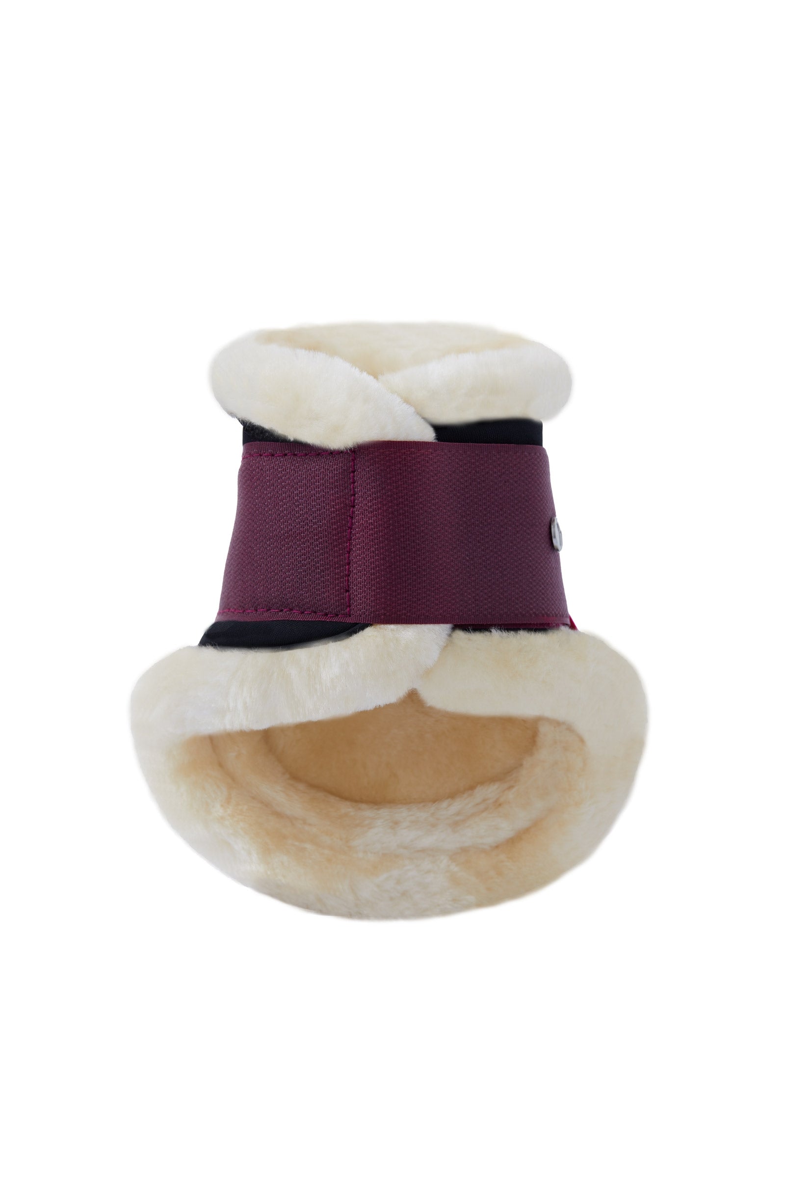 Horze Caliber Fetlock Boots with Faux Fur Lining Leg Protection & Hoof Protection for Horses