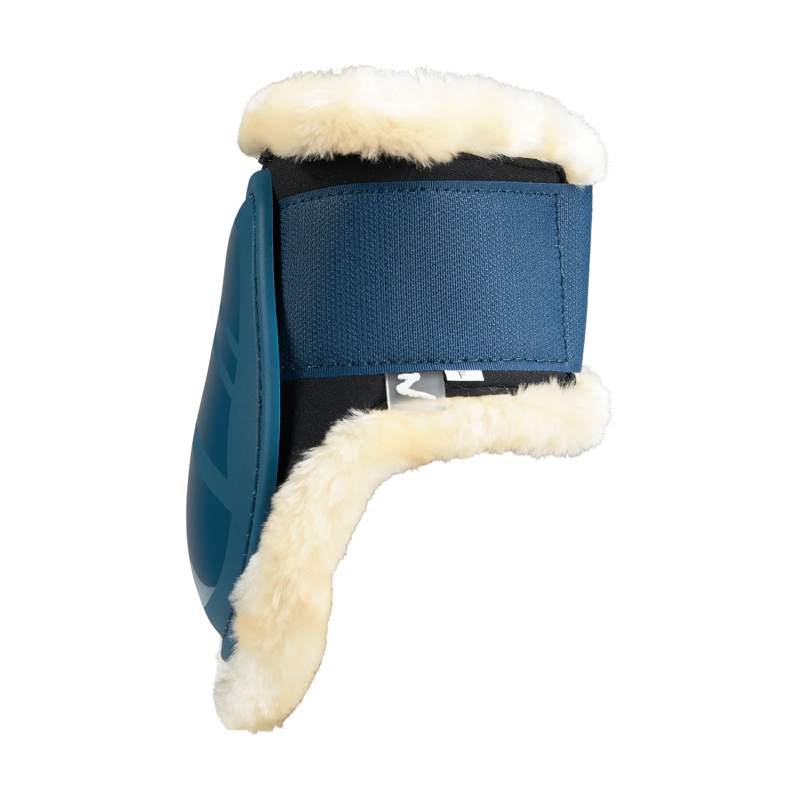 Horze Caliber Fetlock Boots with Faux Fur Lining Leg Protection & Hoof Protection for Horses