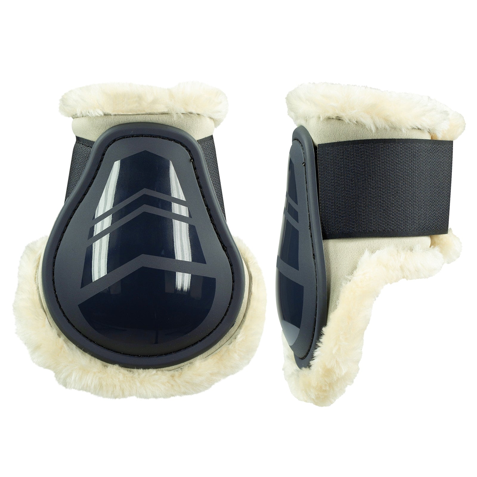 Horze Buty Caliber Fetlock z wyściółką ze sztucznego futra Leg Protection & Hoof Protection for Horses