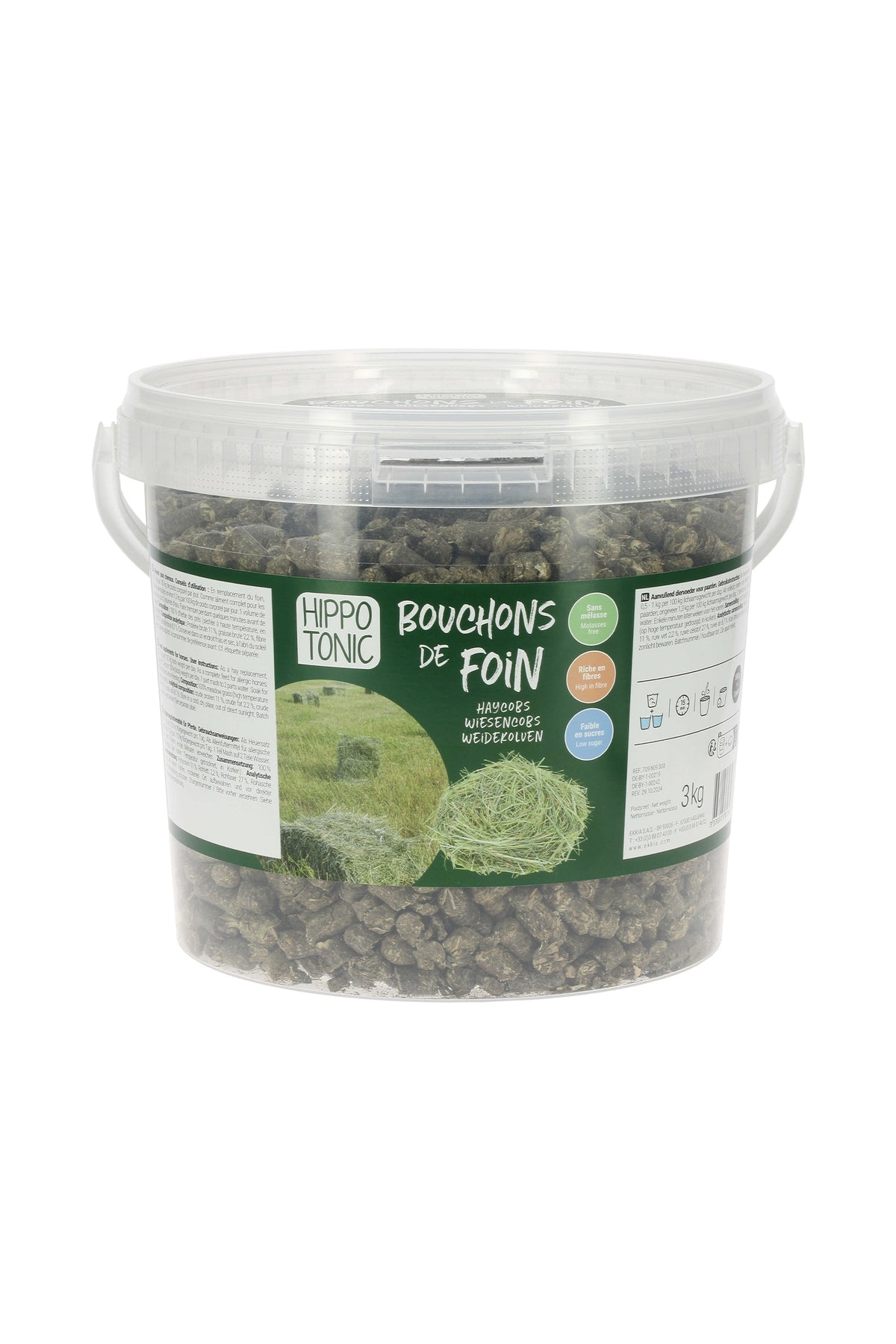 HIPPOTONIC Hay Cobs, Dodatek, 3 kg Horse Feed & Nutrition