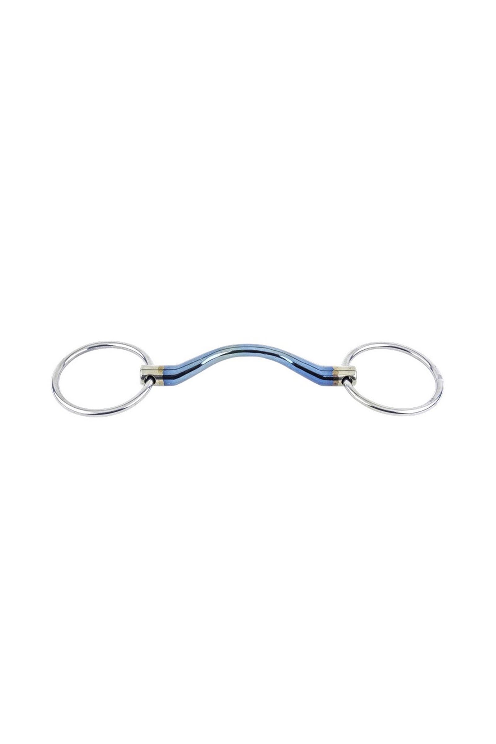 Trust Equestrian Anatomiczne wędzidło Sweet Iron Medium Port z ruchomymi pierścieniami Wędzidła