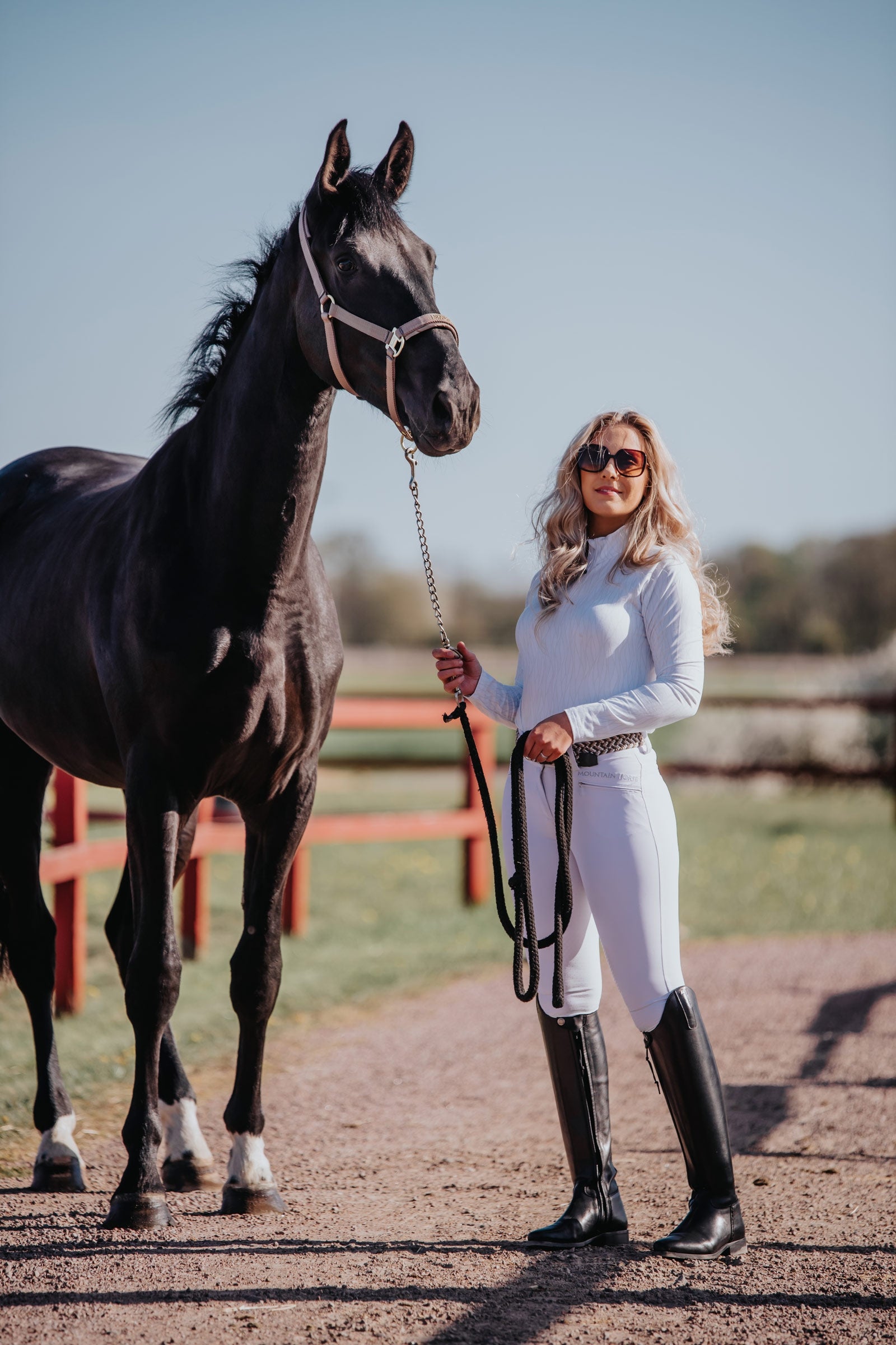 Mountain Horse Cleo Techniczny top damski Odzież jeździecka damska