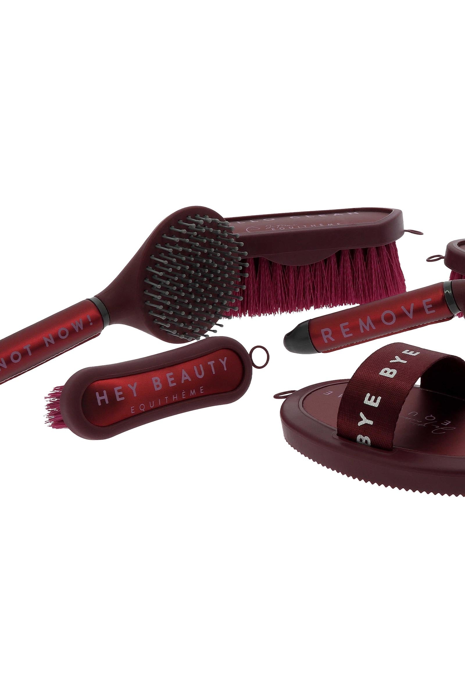 EQUITHÈME Je t'aime Mane Brush Horse Grooming Tools