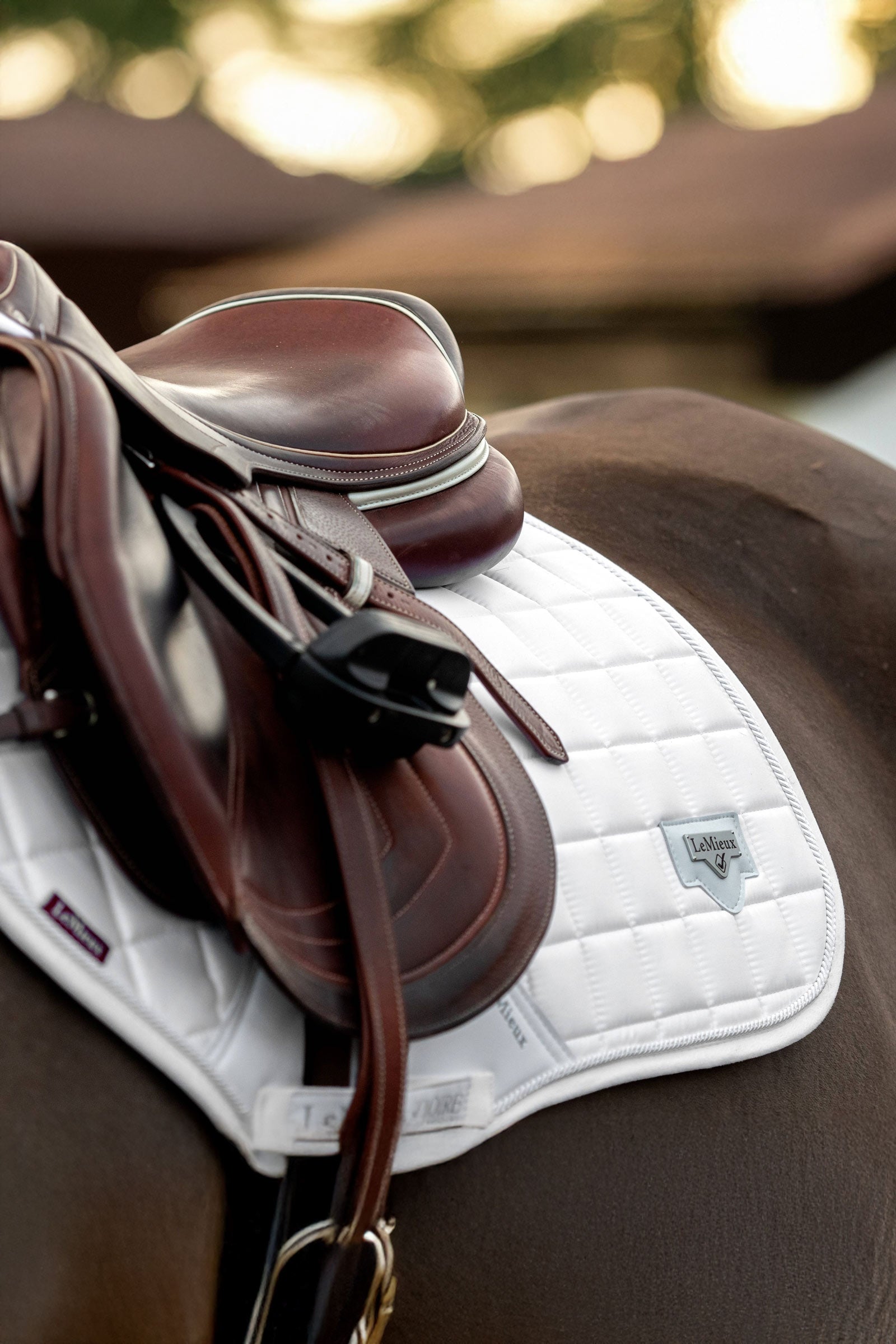 LeMieux Loire Classic Square Close Contact Saddle Pad Saddle Pads