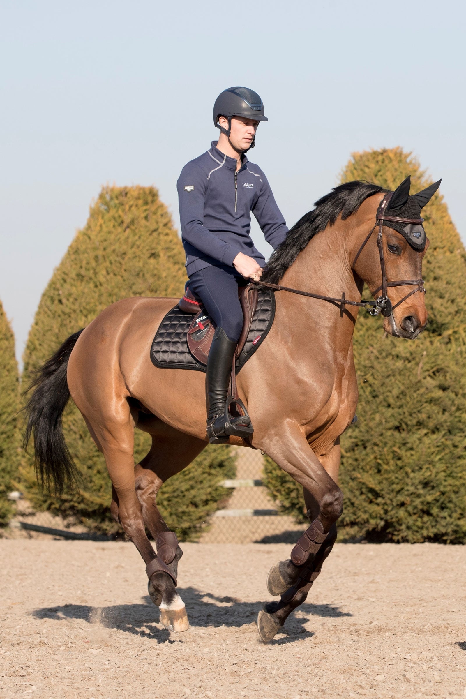 LeMieux Loire Classic Square Close Contact Saddle Pad Saddle Pads