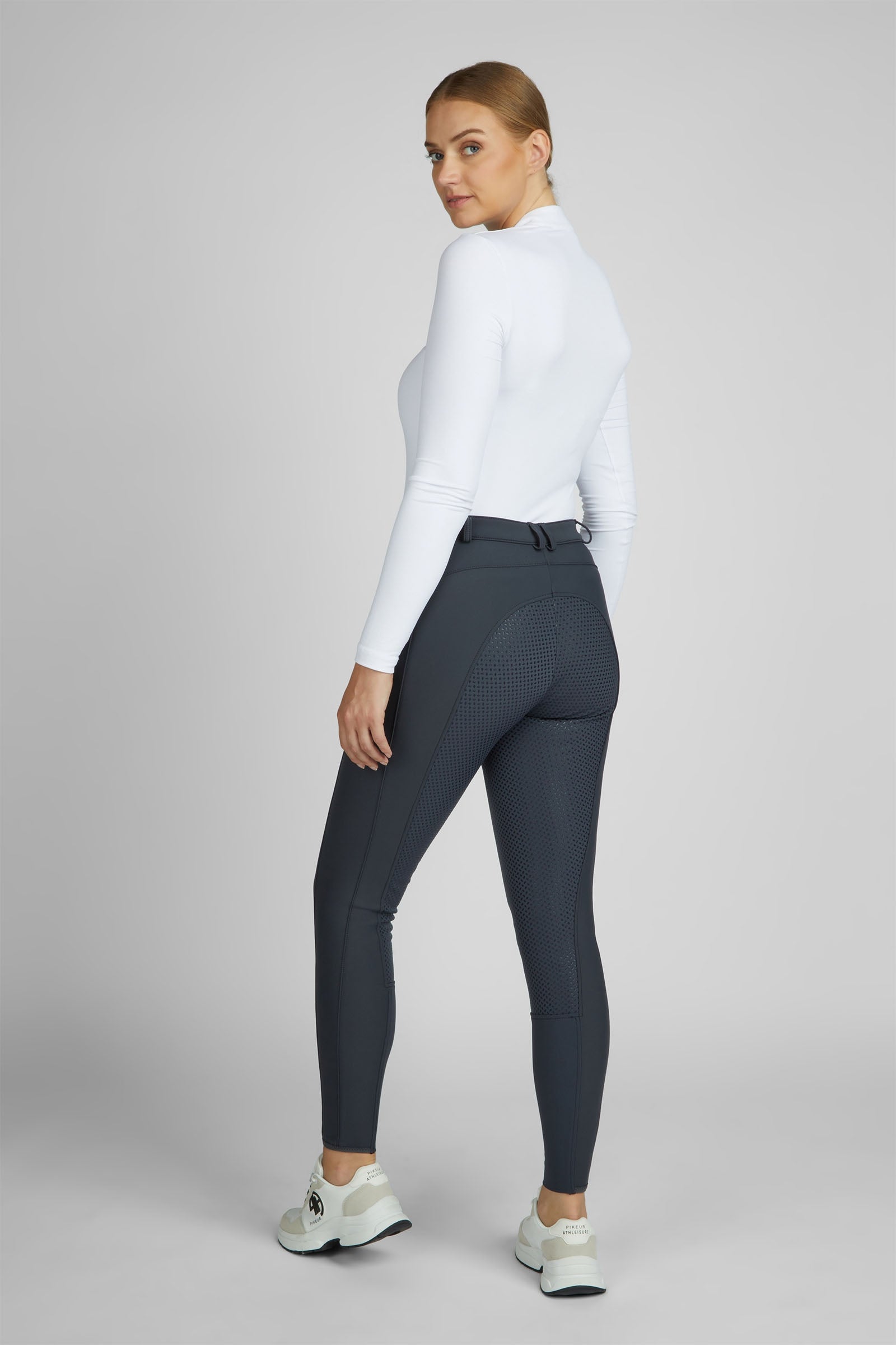 Pikeur Tessa Softshell Bryczesy z Pełnym Gripem Womens Breeches