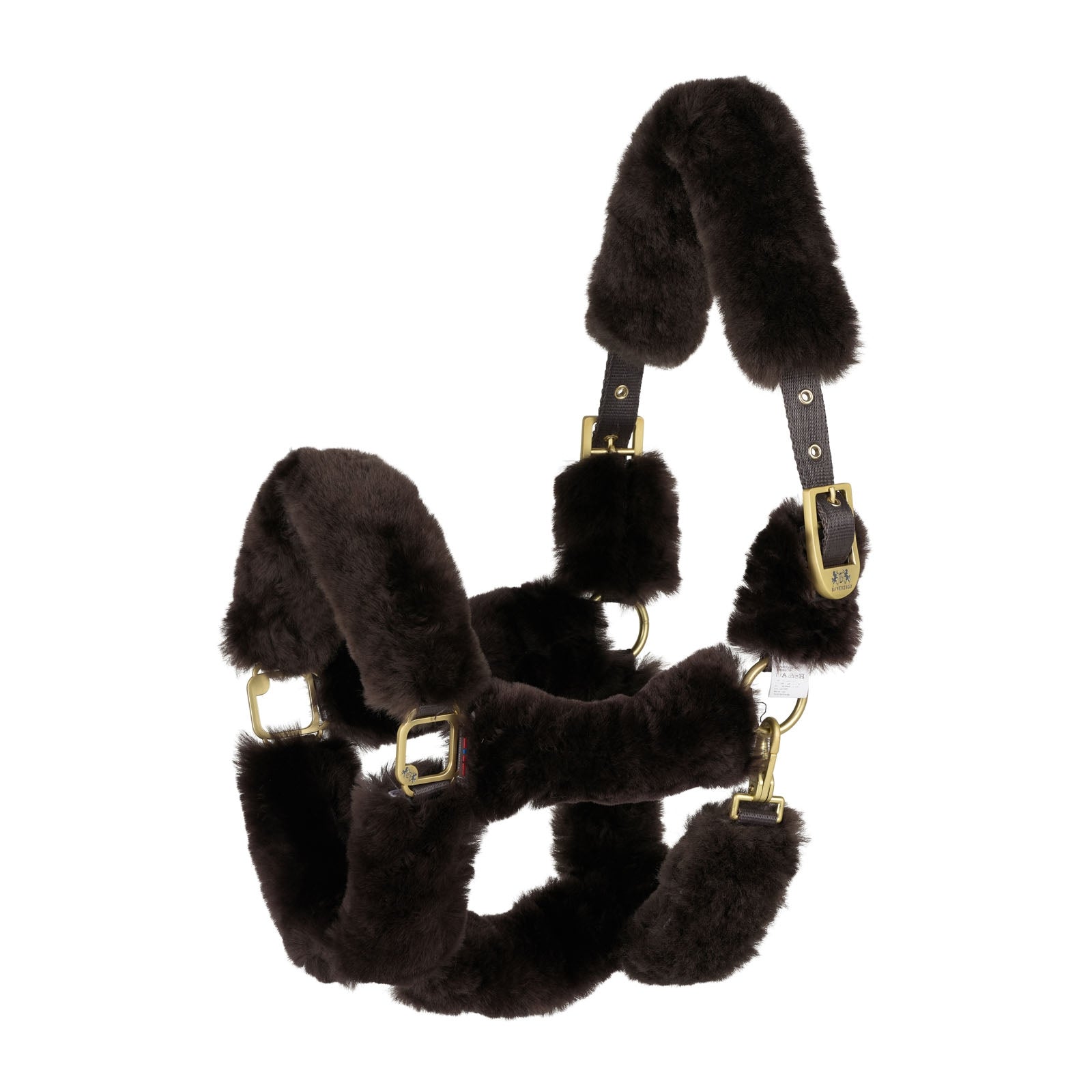 B Vertigo Tremblant Halter with Sheepskin Halters & Leads