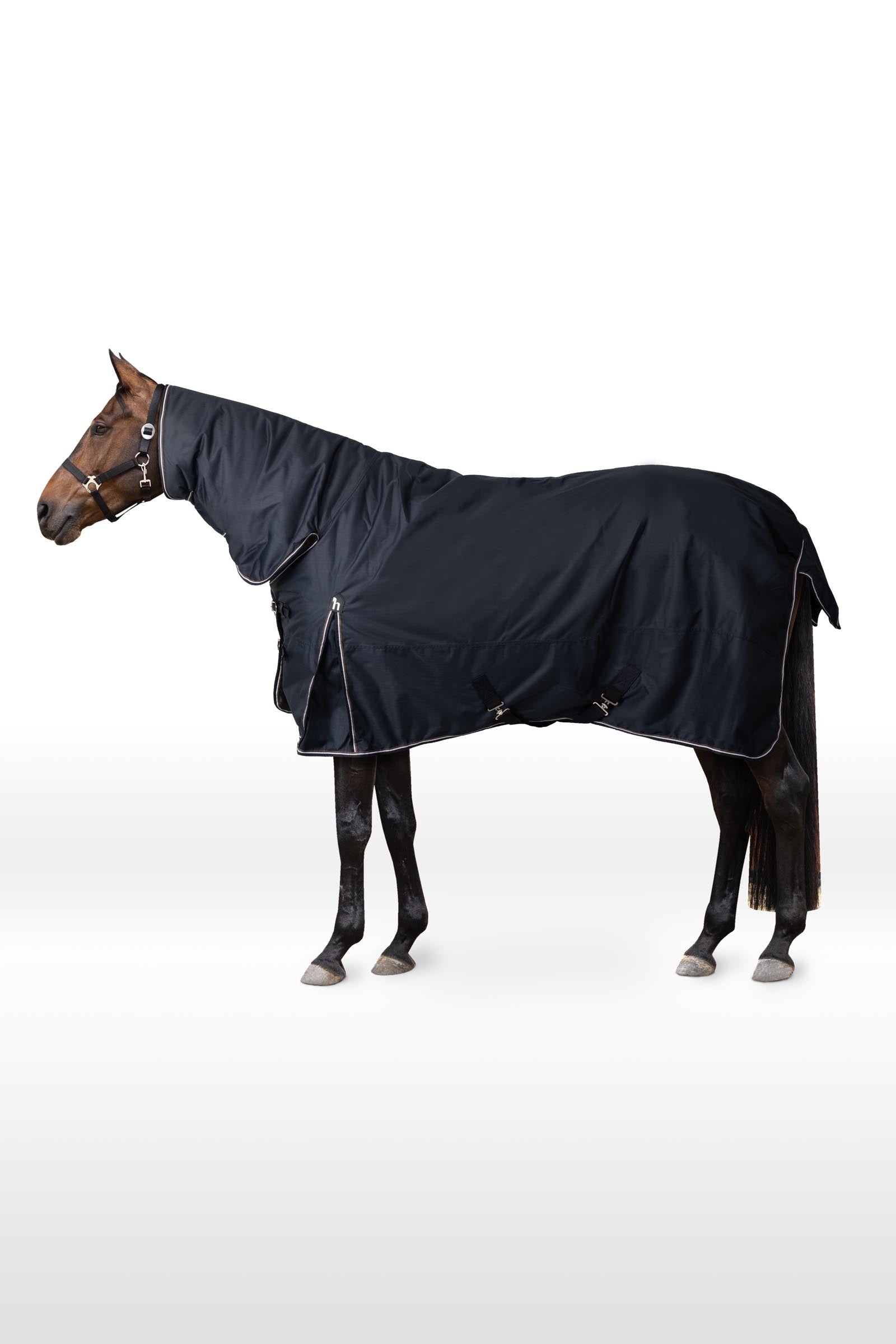 Horze Glasgow Lightweight Full Neck Turnout Rug, 0g Horse Rugs