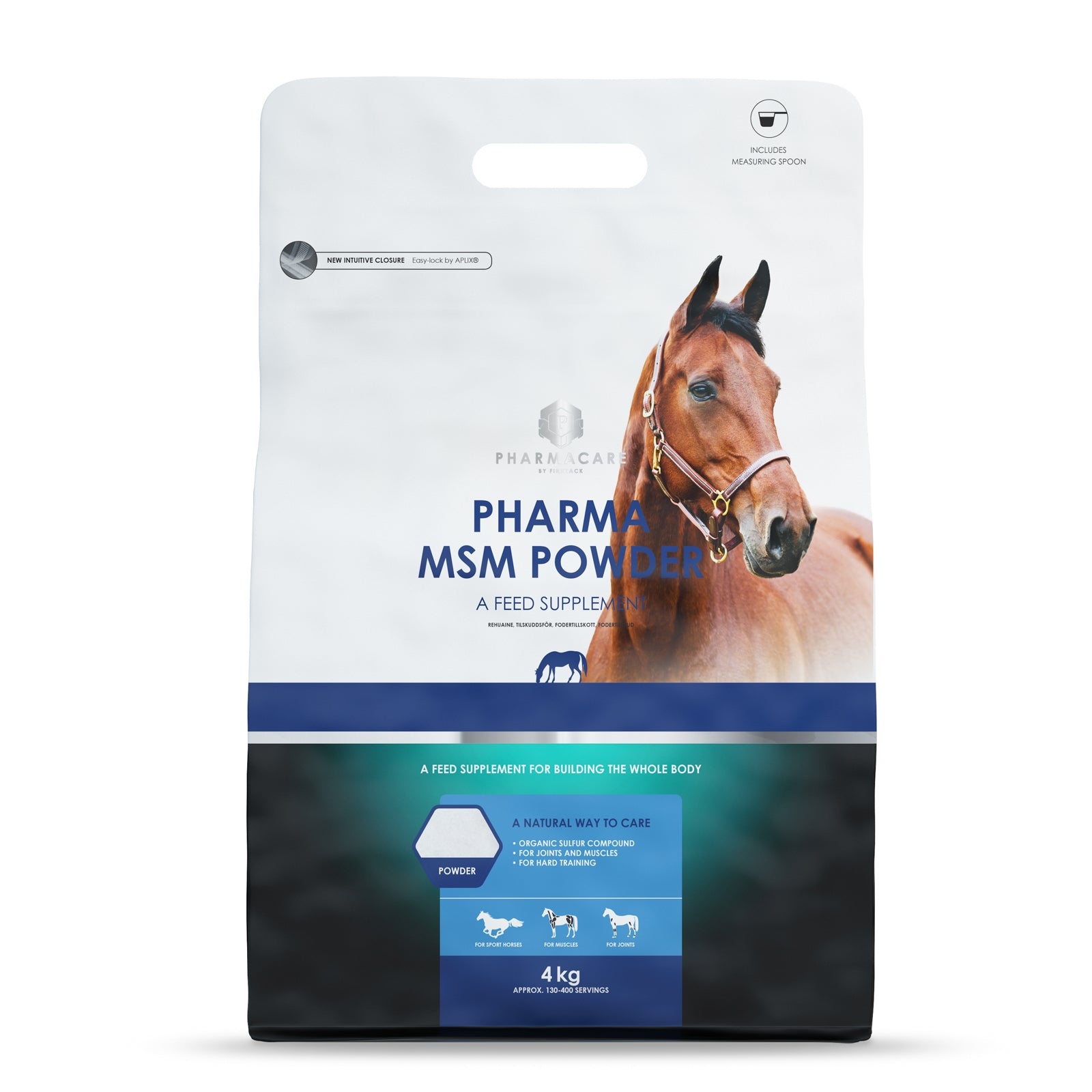 Pharmacare Preparat Pharma MSM Powder , 4kg Horse Feed & Nutrition