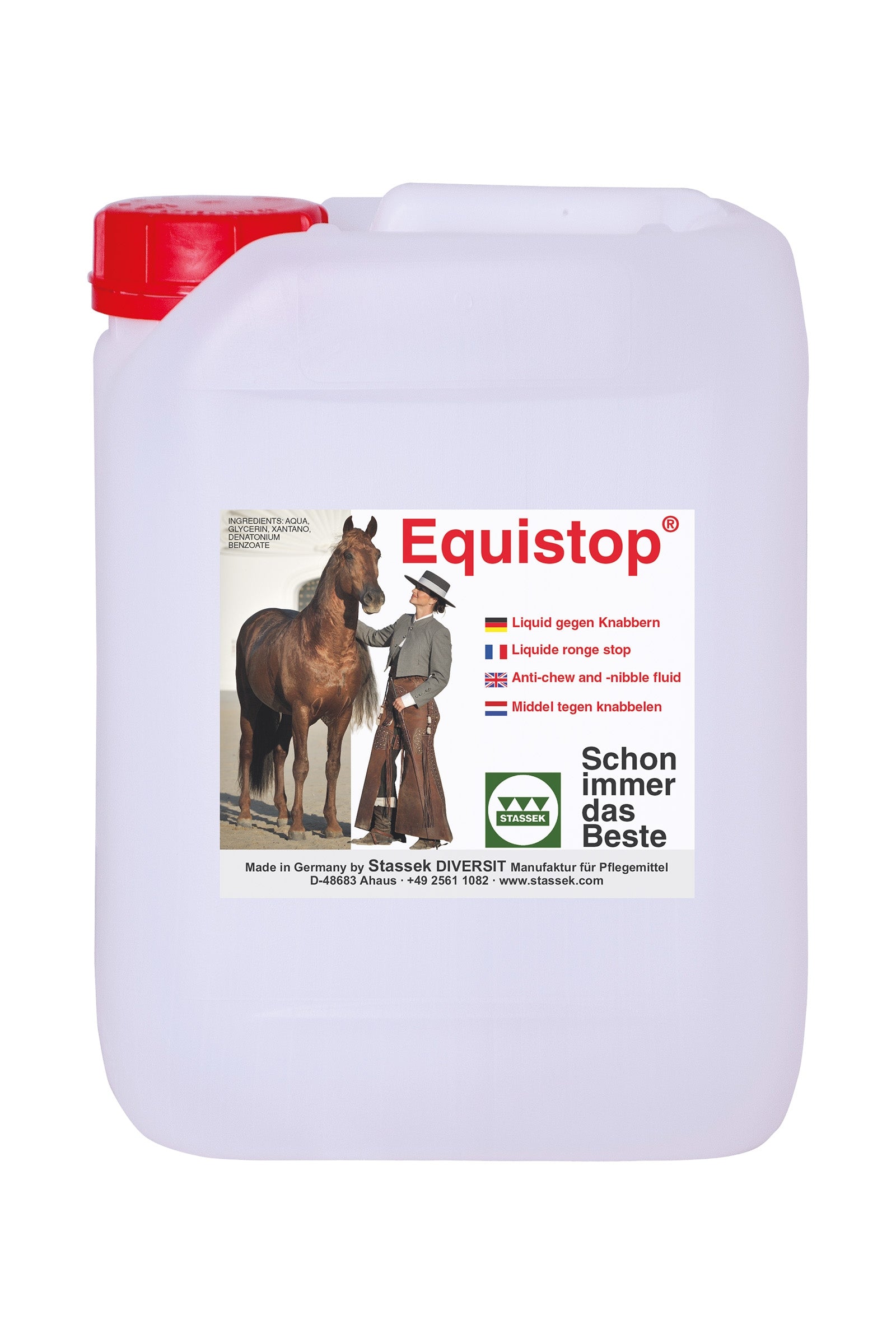 Stassek Equistop Anti-Nibble Fluid, 2 litry Wyposażenie stajni