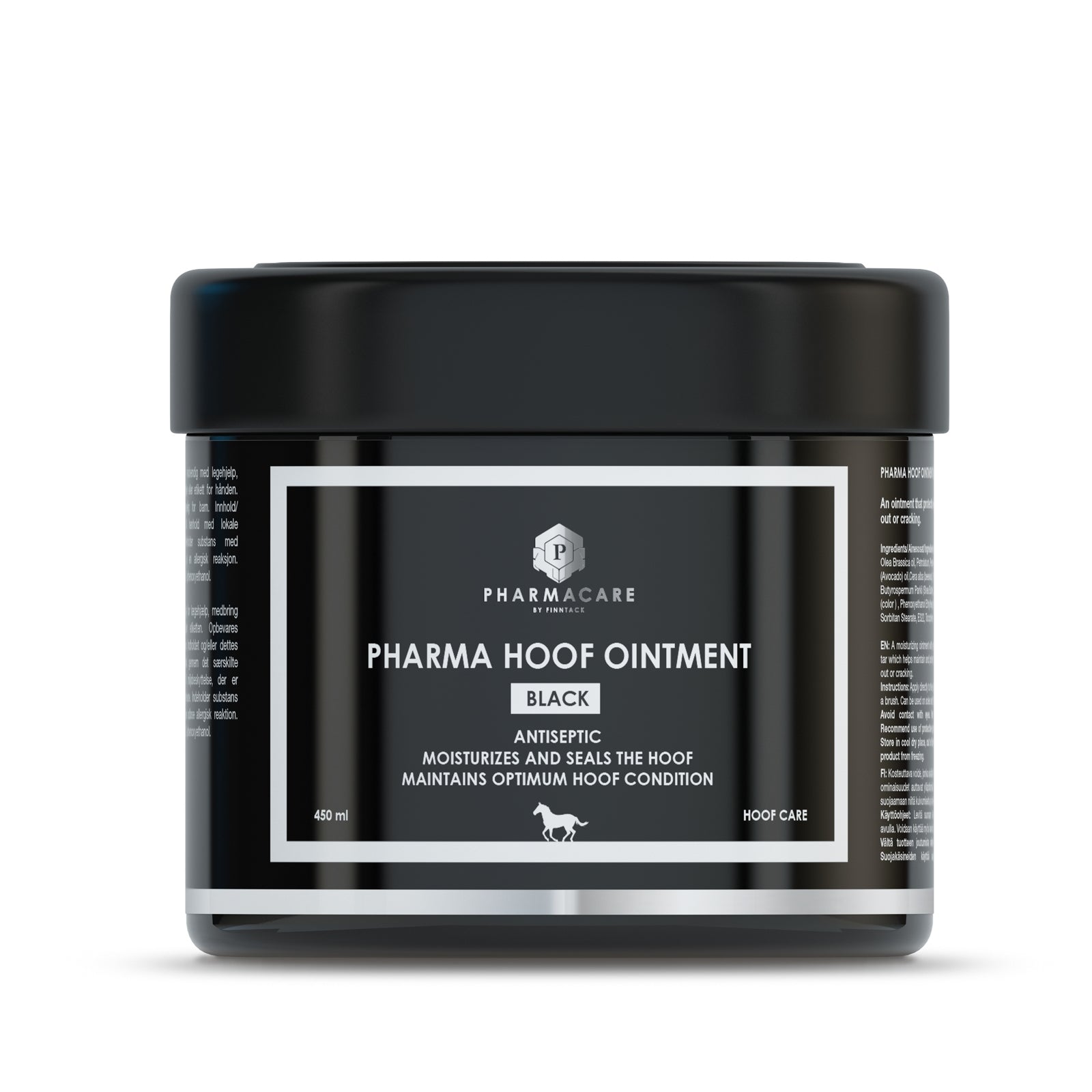 Pharmacare Maść do kopyt Pharma Hoof Ointment, czarna, 450 ml. Zdrowie