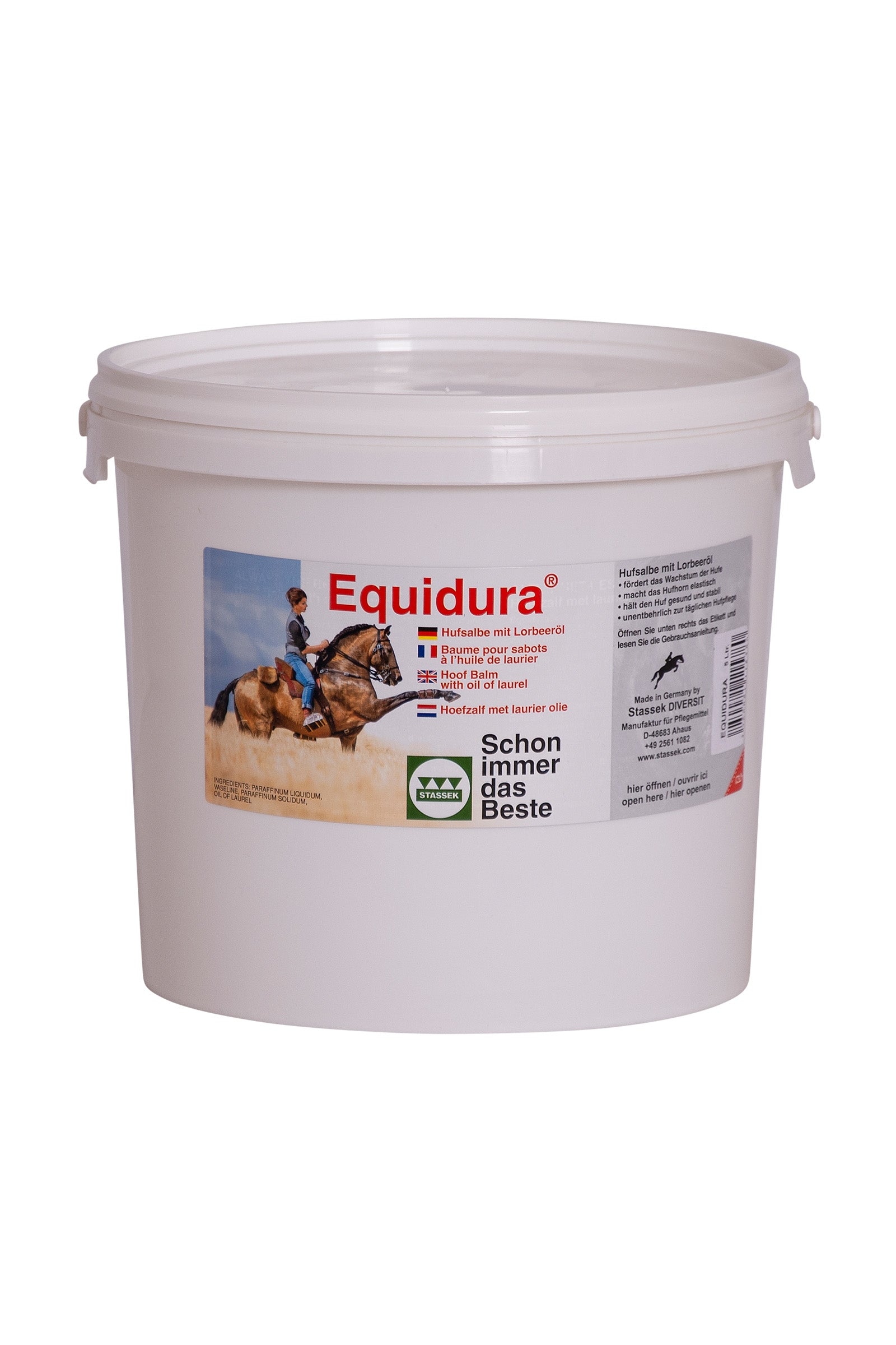 Stassek Equidura Balsam do kopyt, 2,5 litra Zdrowie