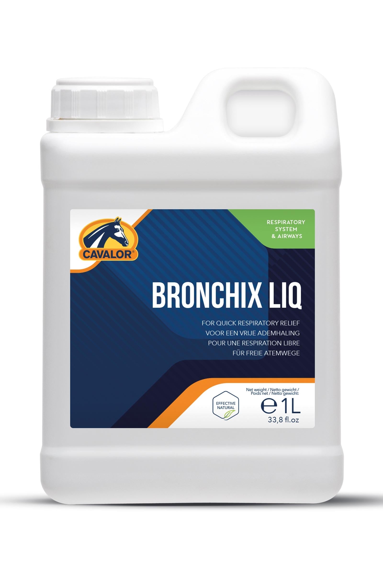 Cavalor Bronchix Liquid, Respiratory Sytem, 1 L Horse Feed & Nutrition