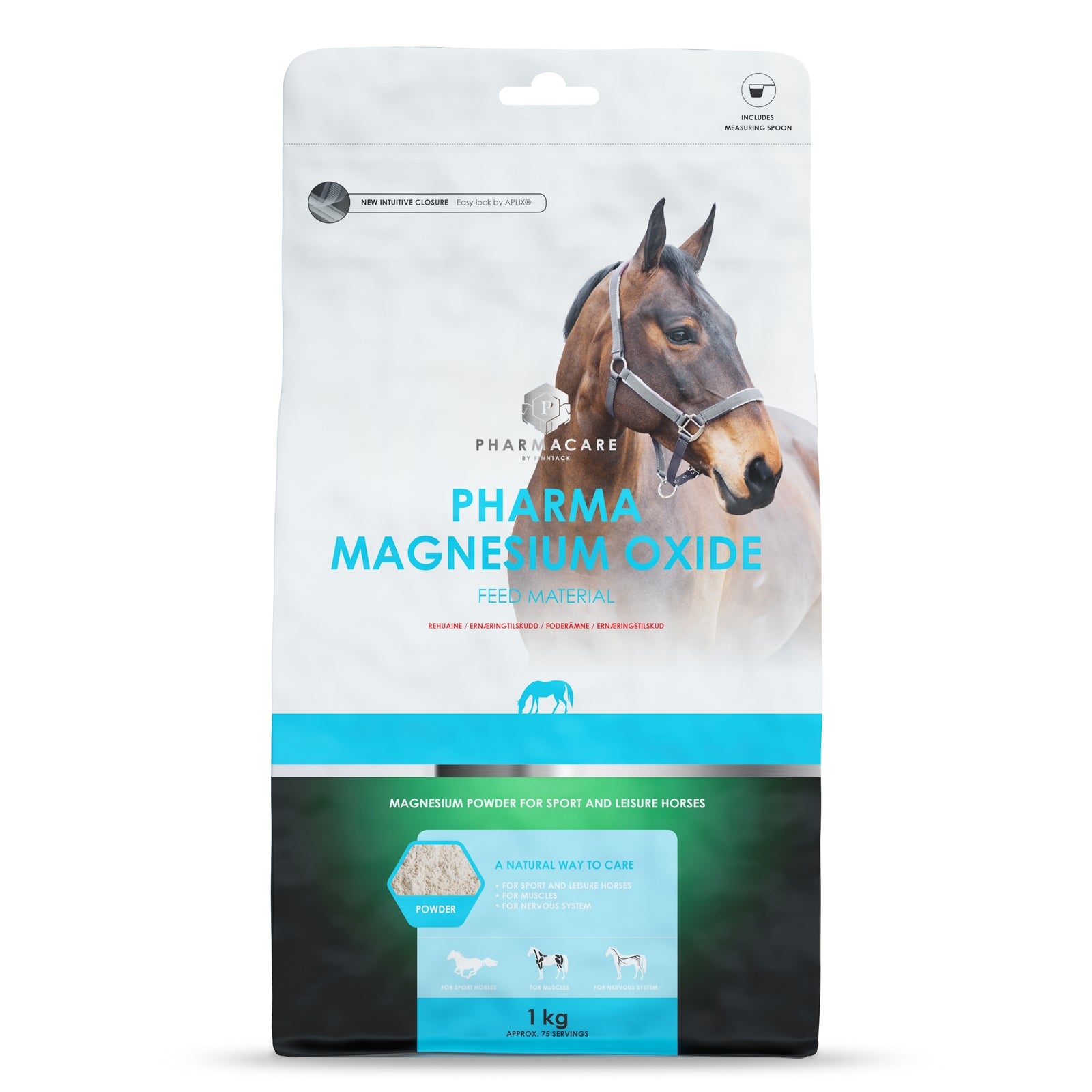 Pharmacare Magnez Pharma Magnesium Oxide, 1kg Horse Feed & Nutrition