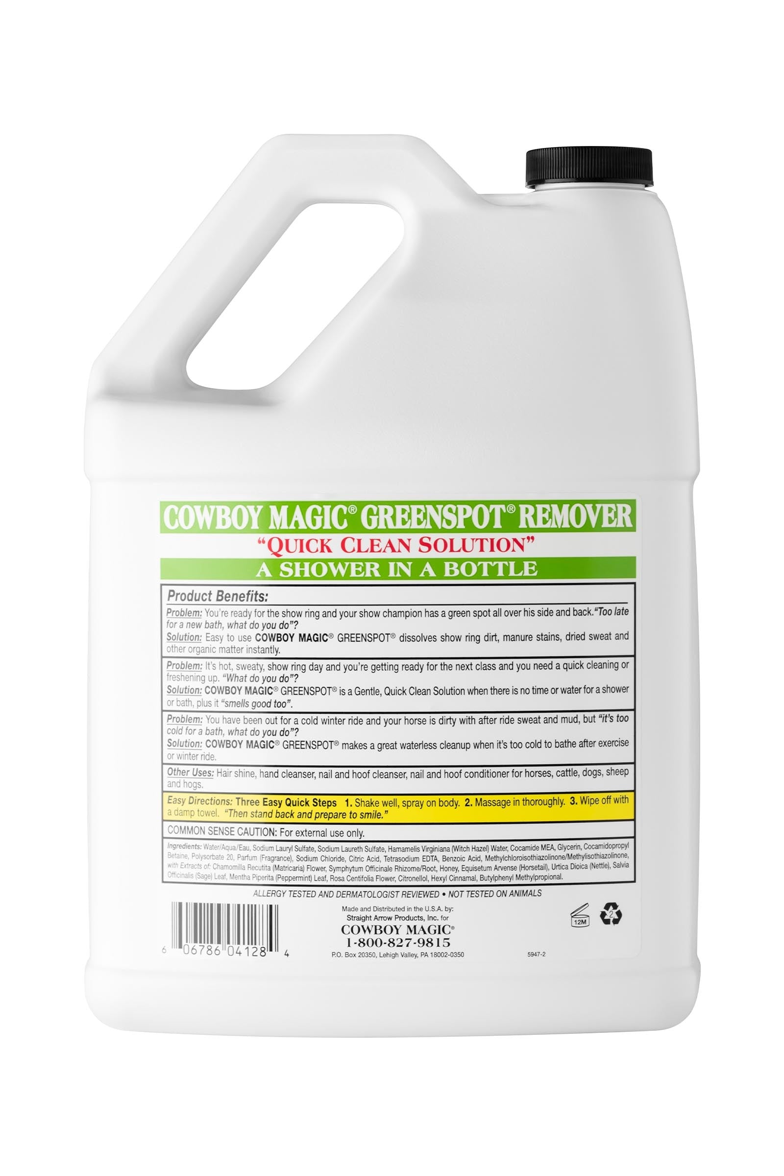 Cowboy Magic Greenspot® Remover 3785 mL Horse Health Care