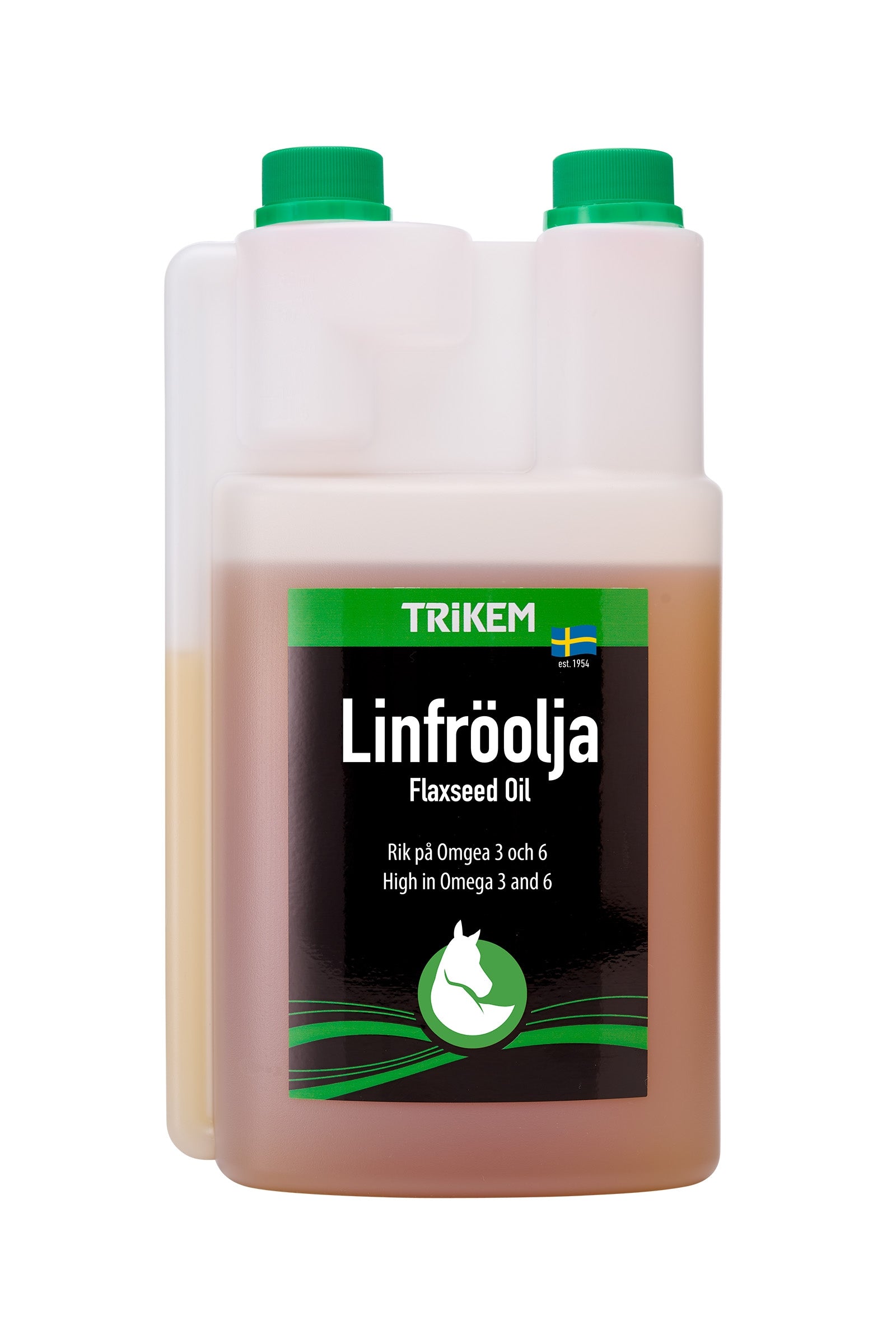 Trikem Olej lniany, 1 litr Horse Feed & Nutrition