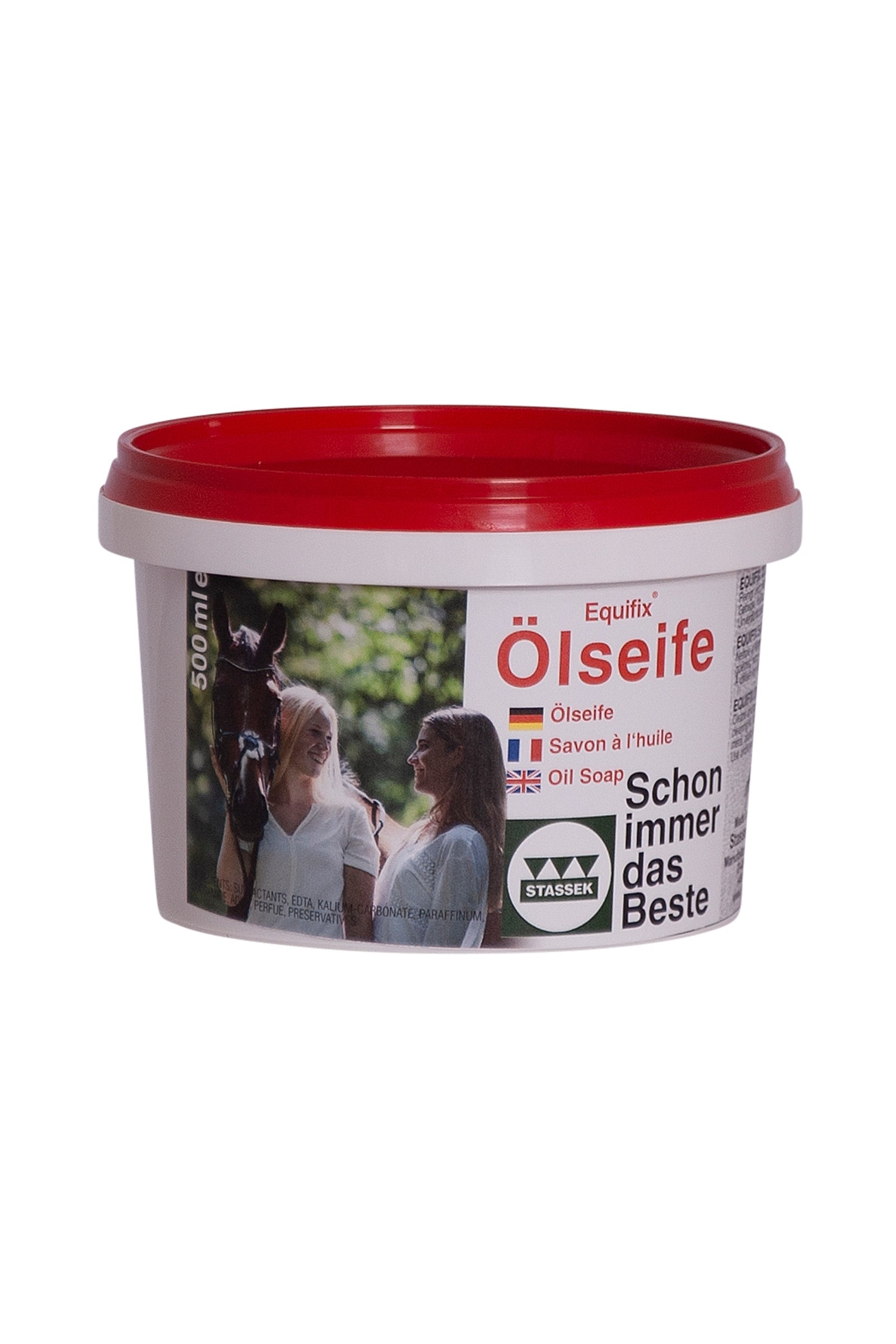 Stassek Equifix Oil Mydło Kremowe, 500 ml Zdrowie