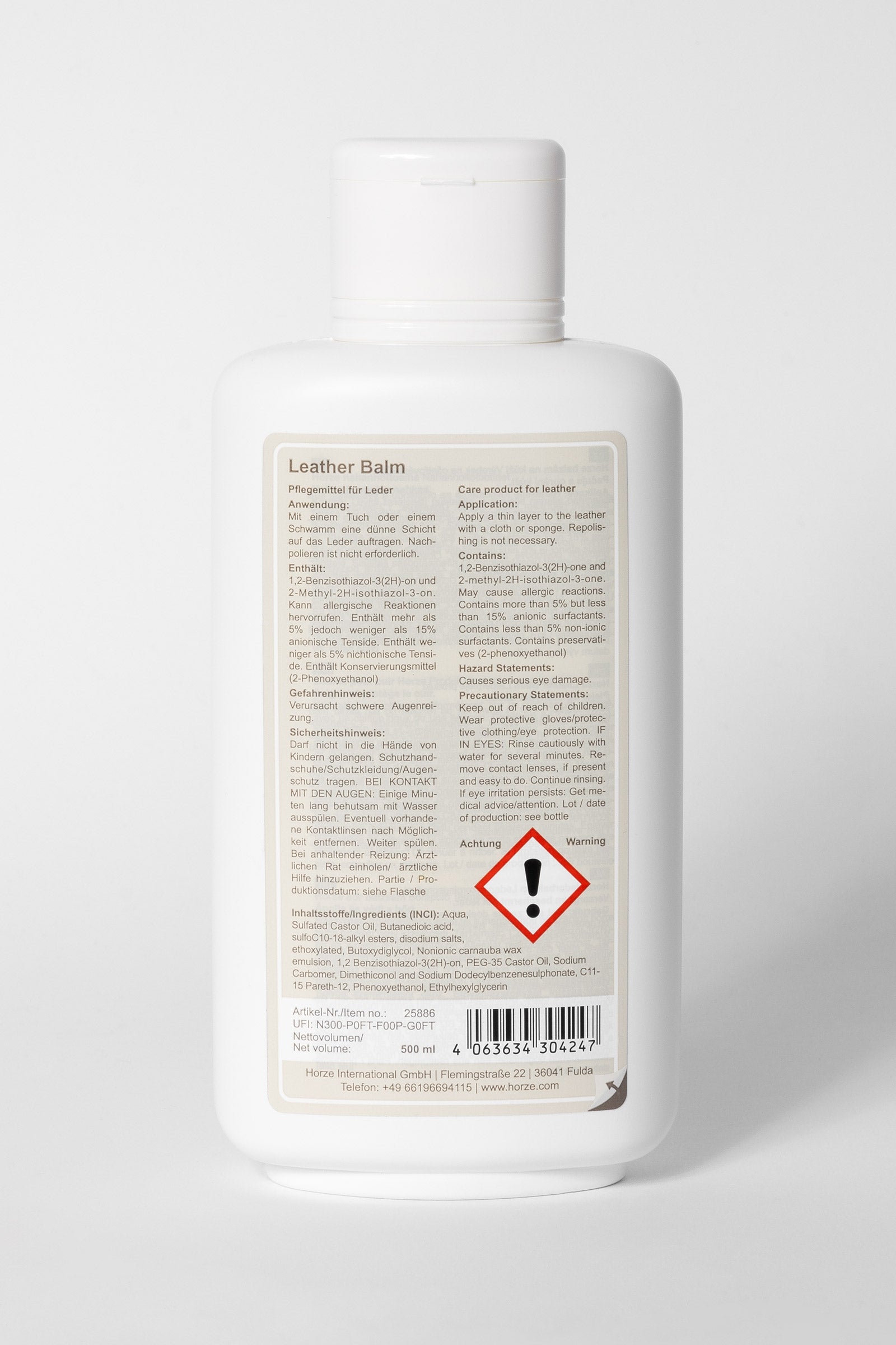 Horze Leather Balm, 500ml Horse Health Care