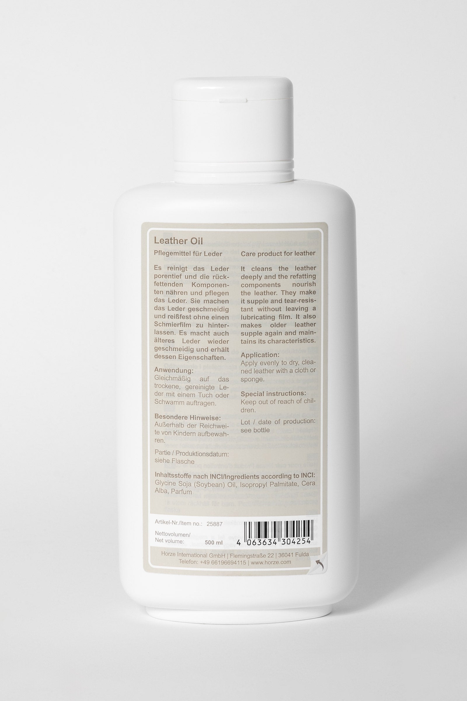 Horze Leather Oil, 500ml Horse Health Care