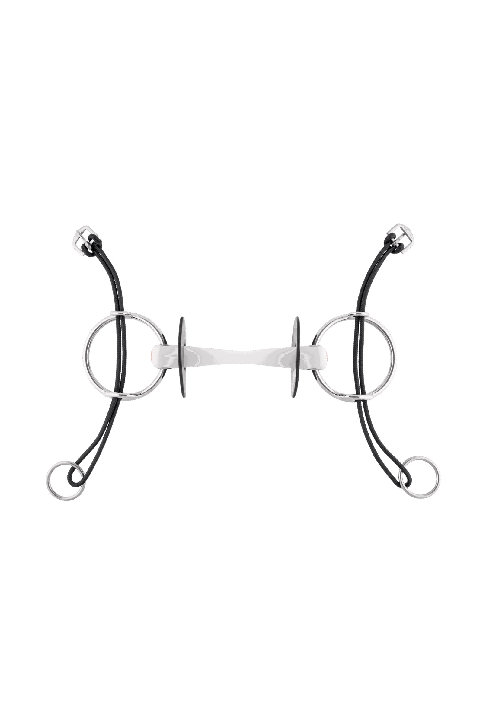 Sprenger Wędzidło Nathe typu „Cyganka”, 20 mm, proste, giętkie Mullen (pierścienie o średnicy 70 mm) Wędzidła