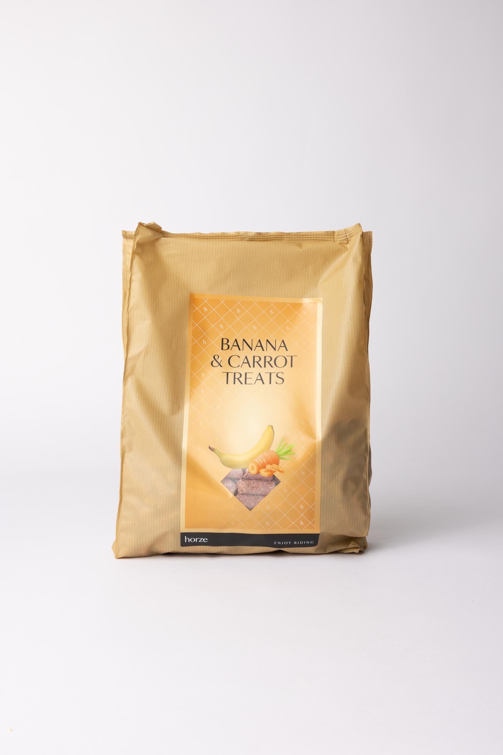 Horze Biscuits, Przysmaki dla koni, smak bananowo-marchewkowy, 2,5 kg Horse Feed & Nutrition