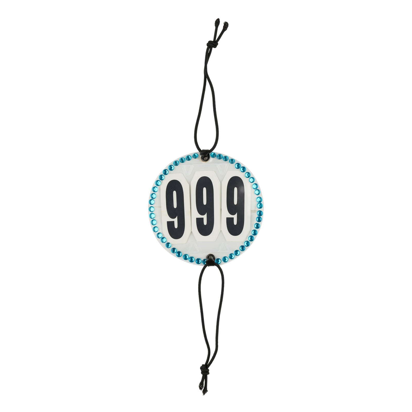 Horze Numer startowy z kryształkami Odzież jeździecka damska