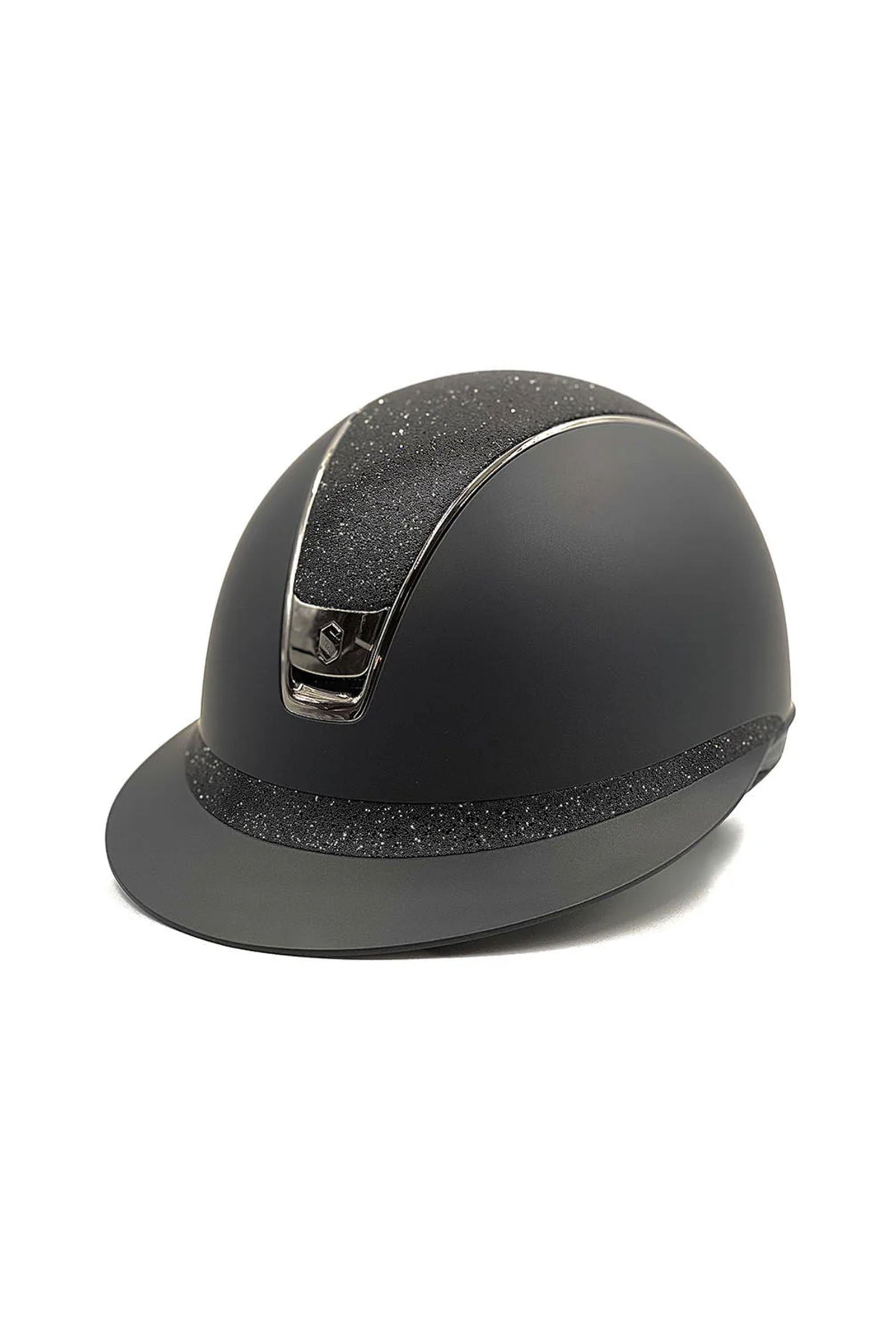 Samshield Miss Shield shadowmatt z crystal fabric 2.0 Kaski i kamizelki jeździeckie