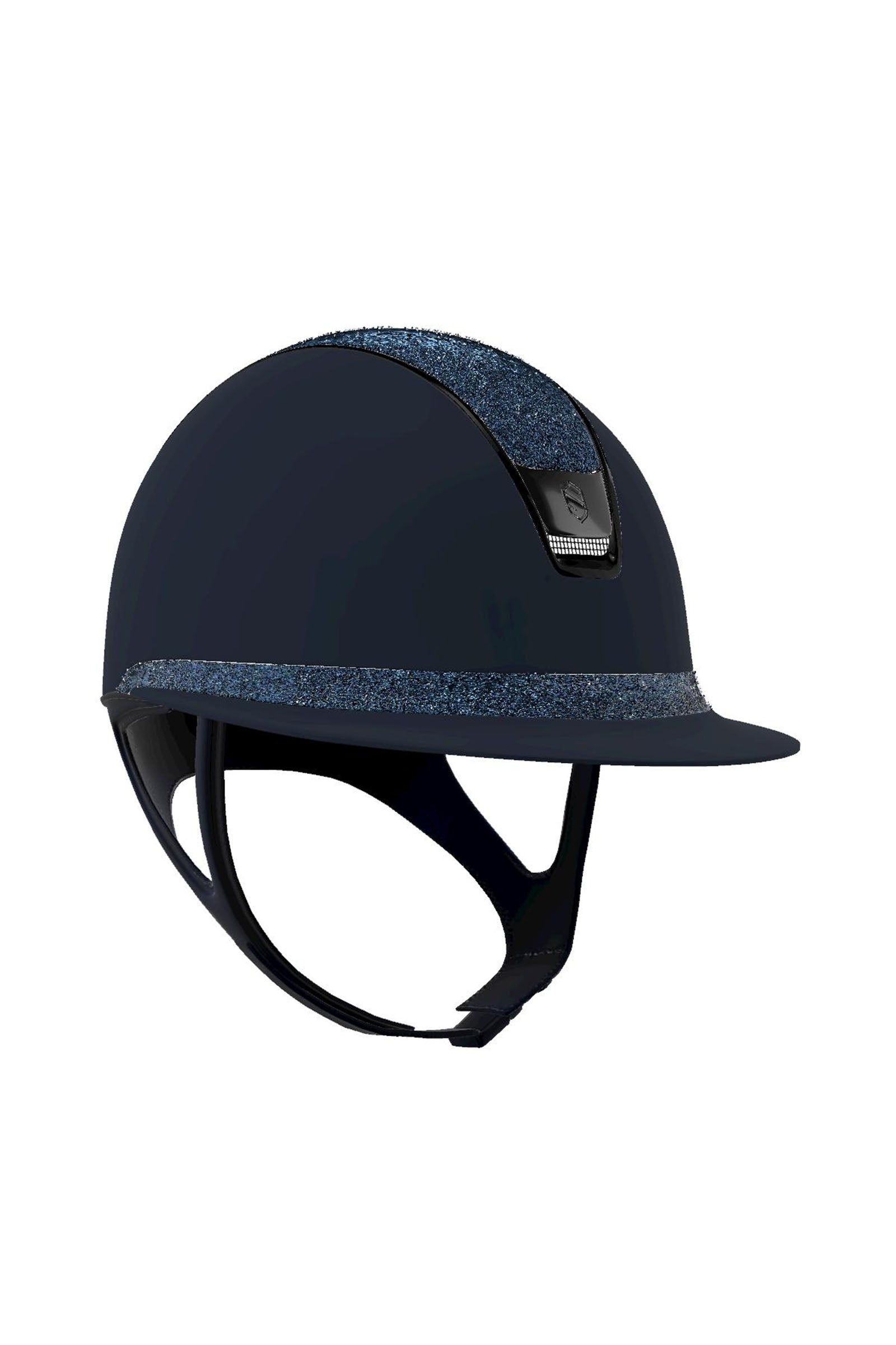 Samshield Miss Shield shadowmatt z crystal fabric 2.0 Kaski i kamizelki jeździeckie