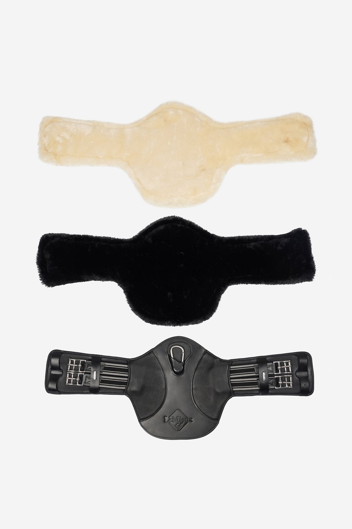LeMieux Arika Simuwool Contoured Short Stud Girth Saddles, Girths & Stirrups