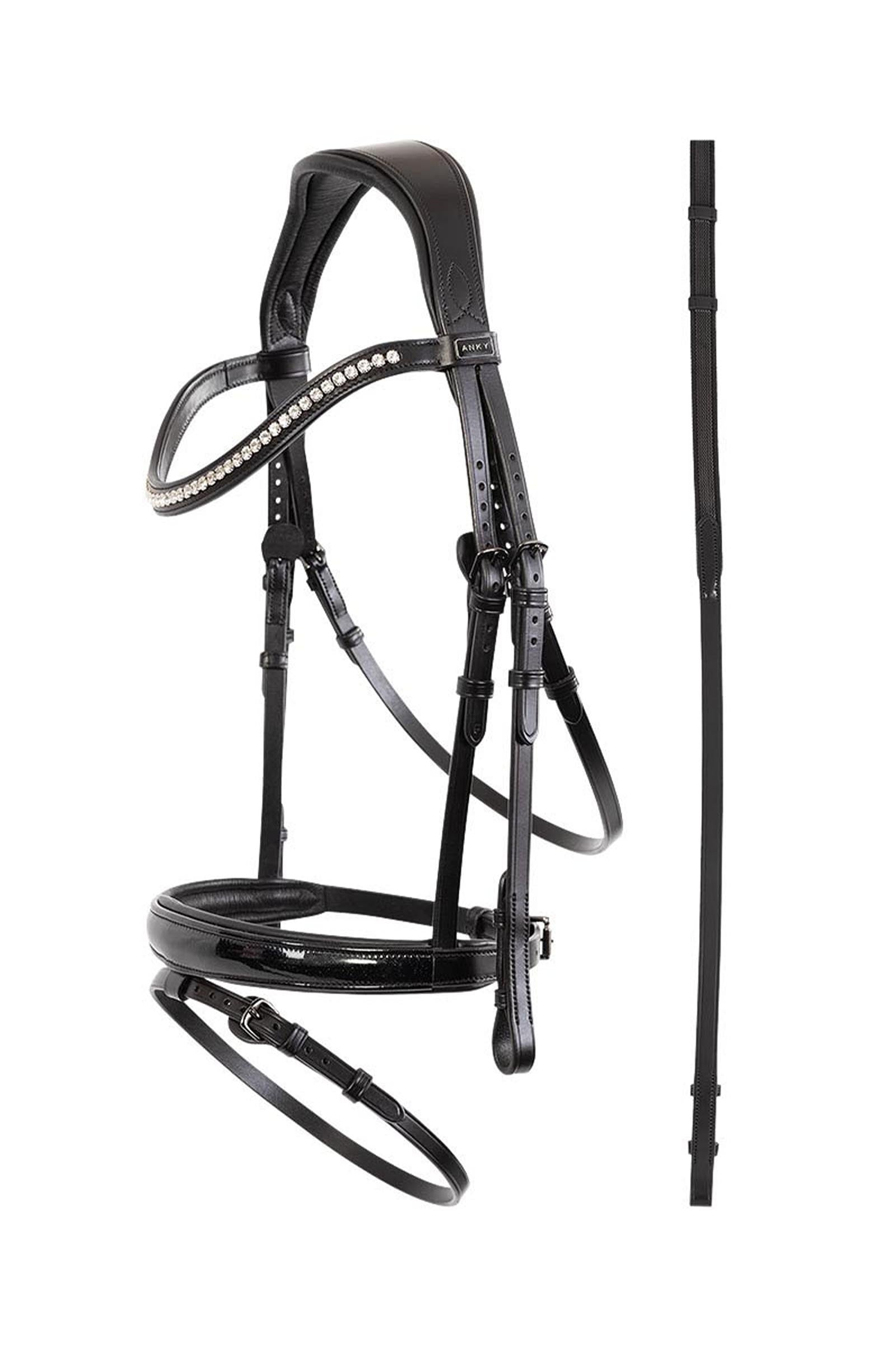 Anky ANKY Bridle Metallic Patent Leather Ogłowia i wodze