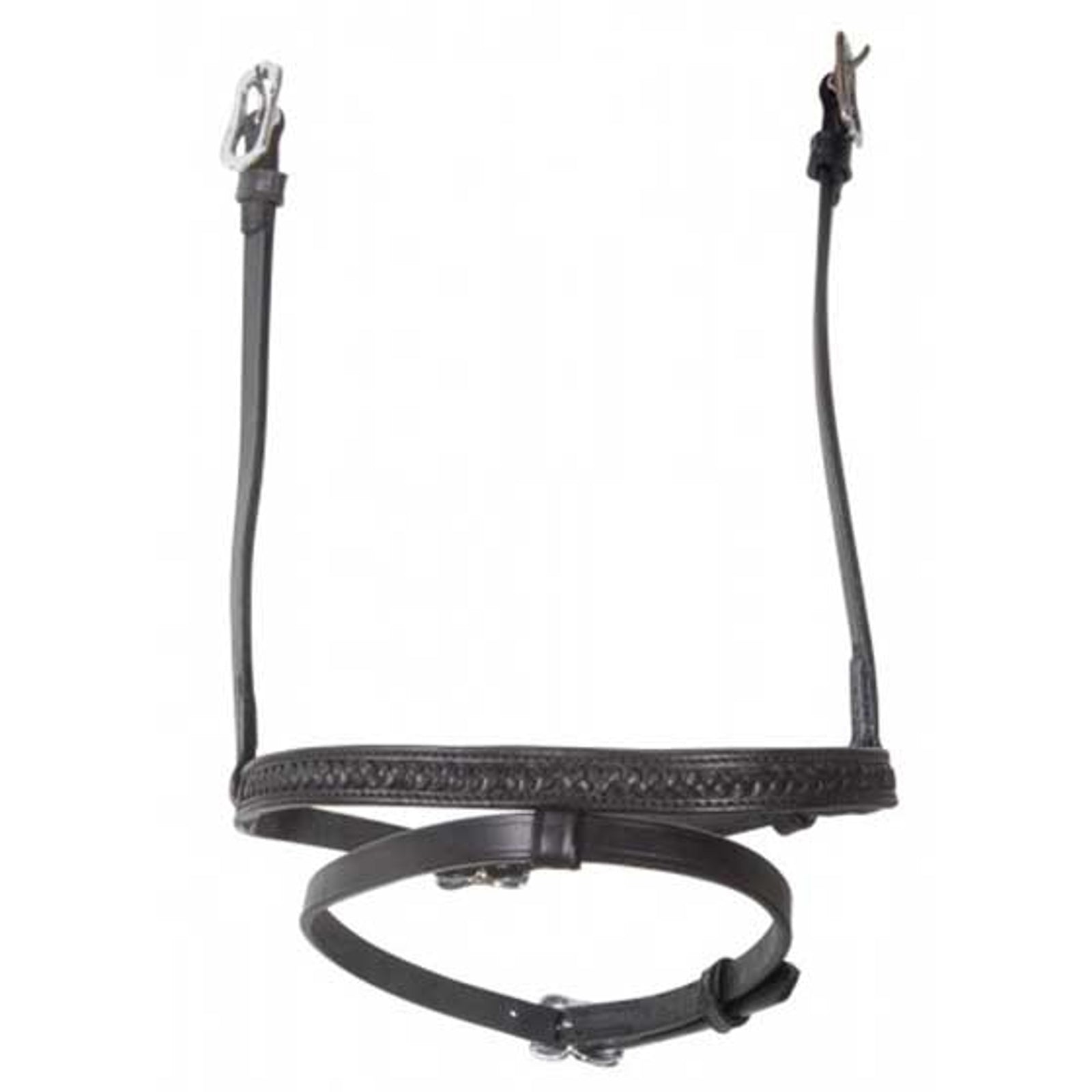 Karlslund Nachrapnik kombinowany z oplotem Ogłowia i wodze