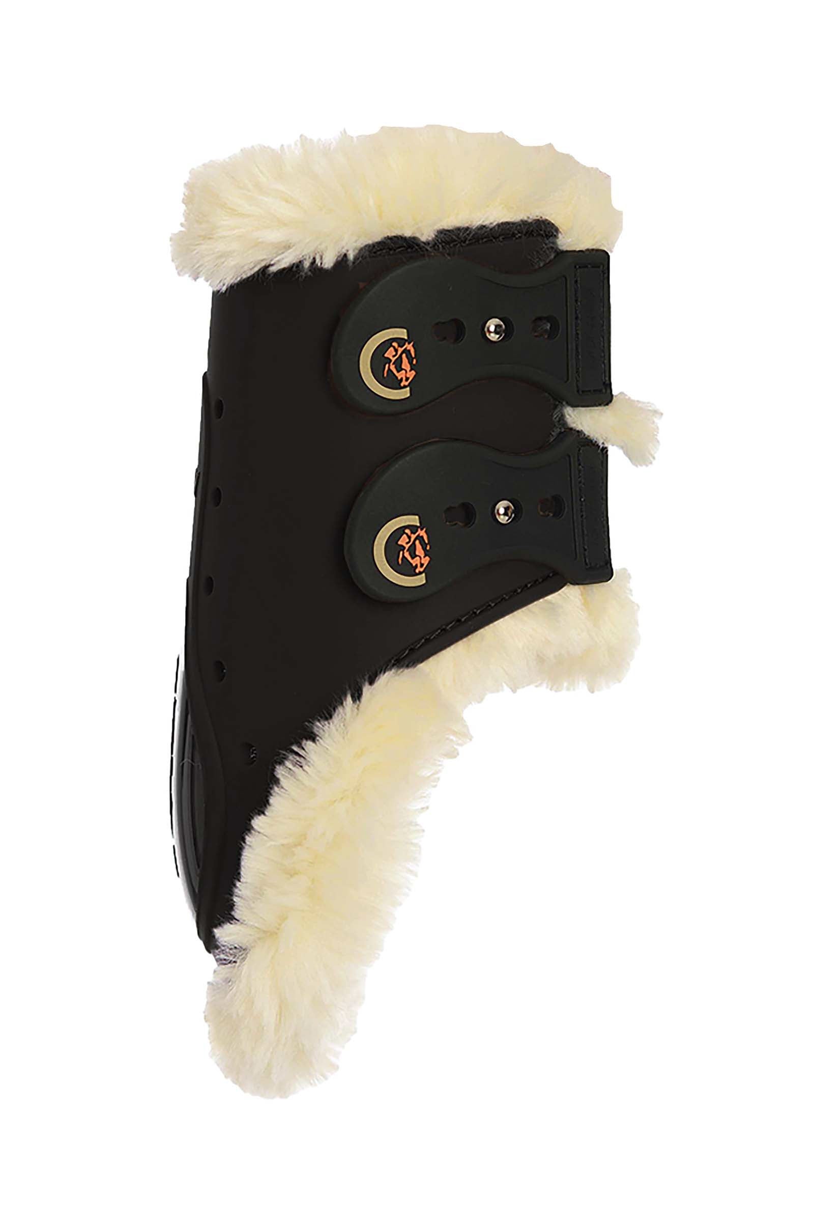 Kentucky Horsewear Sheepskin Fetlock boots elastic Leg Protection & Hoof Protection for Horses